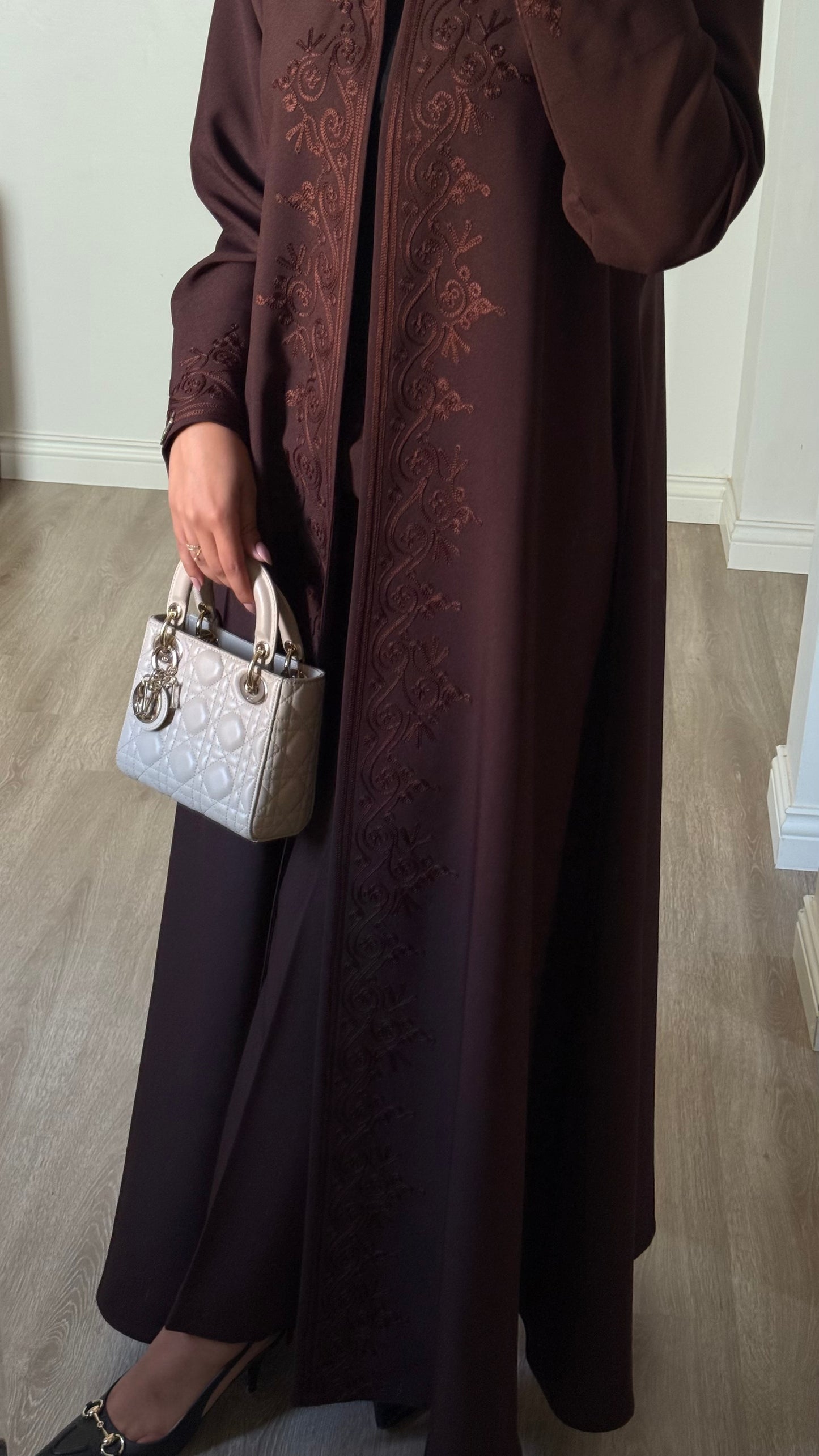 Aveline Brown Abaya