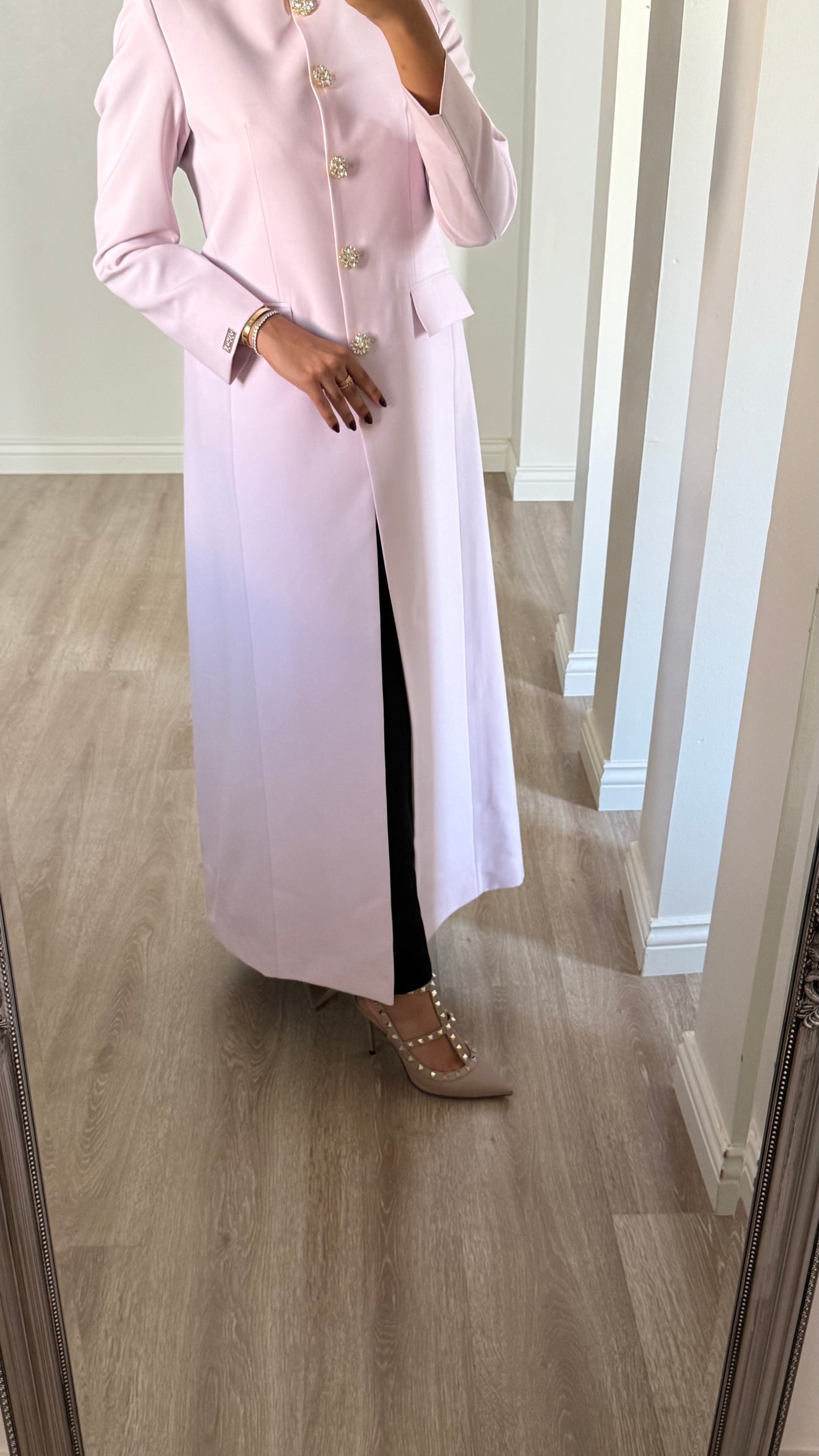 Pink blazer