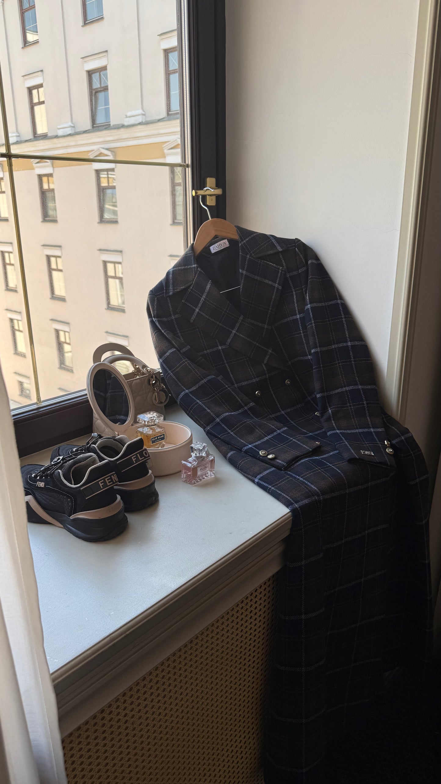 Heritage Check Coat