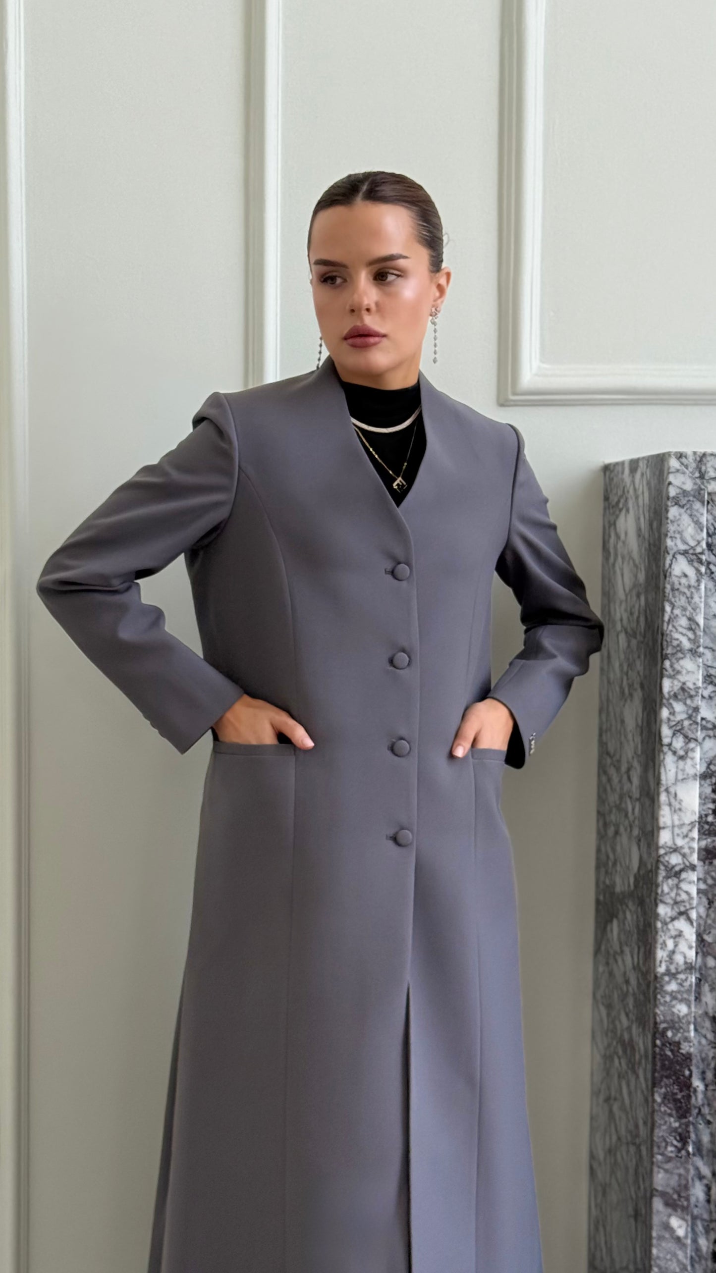 Classic Grey Blazer