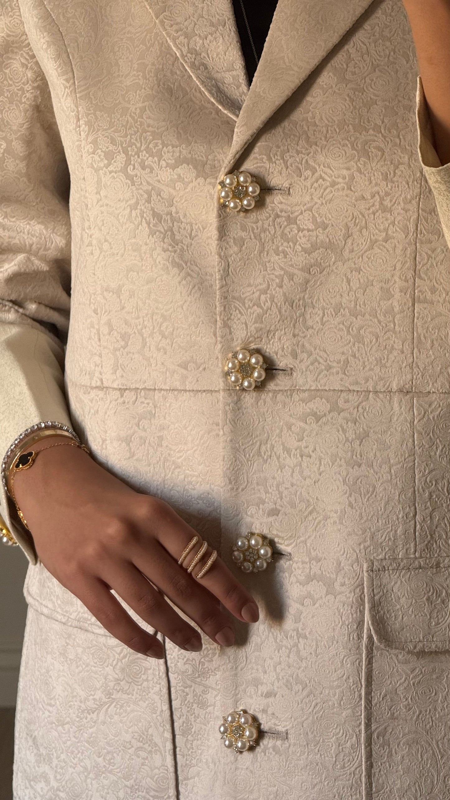 Ivory Prestige blazer