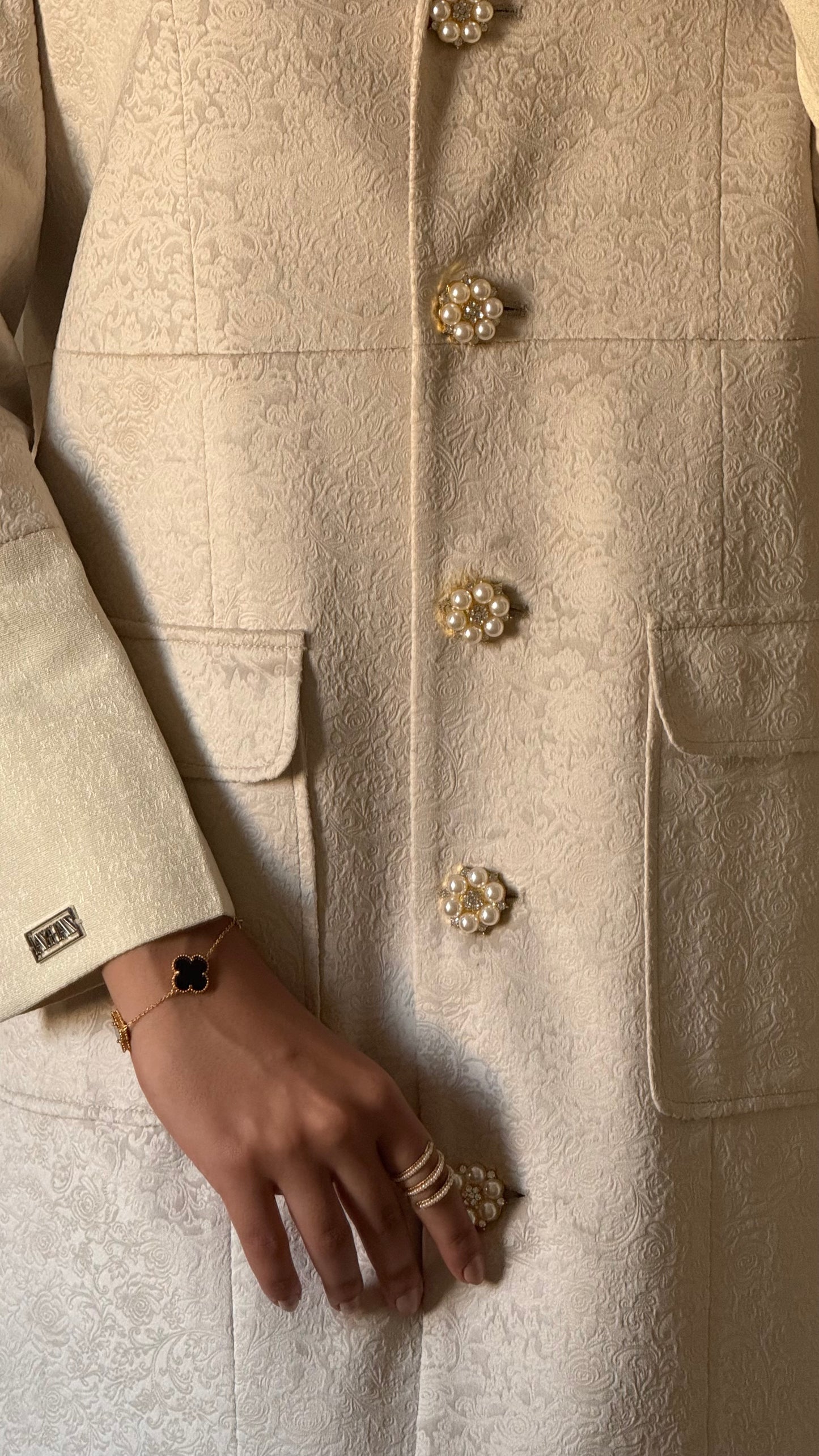 Ivory Prestige blazer