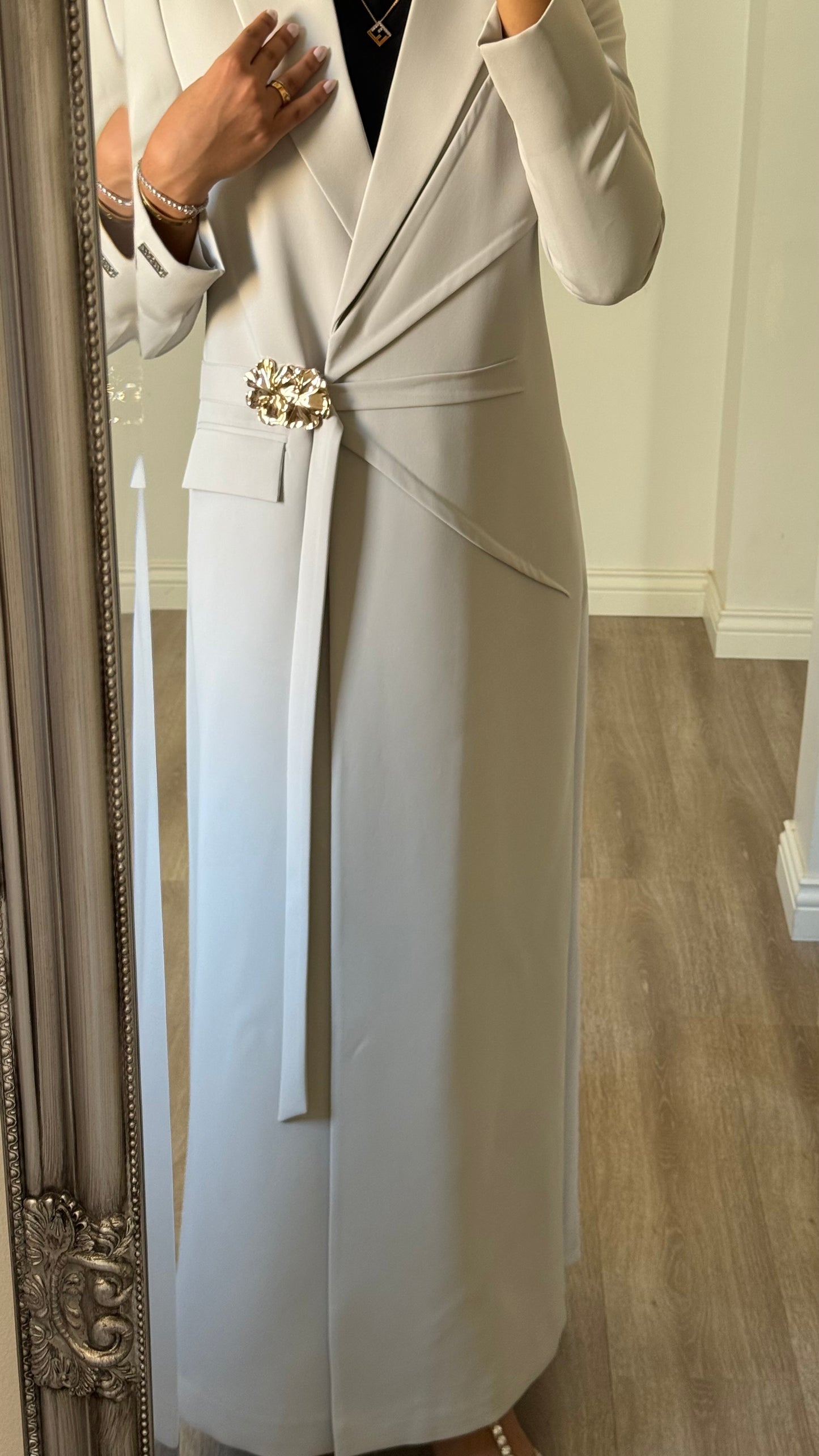 Golden Bloom - Powder Blue