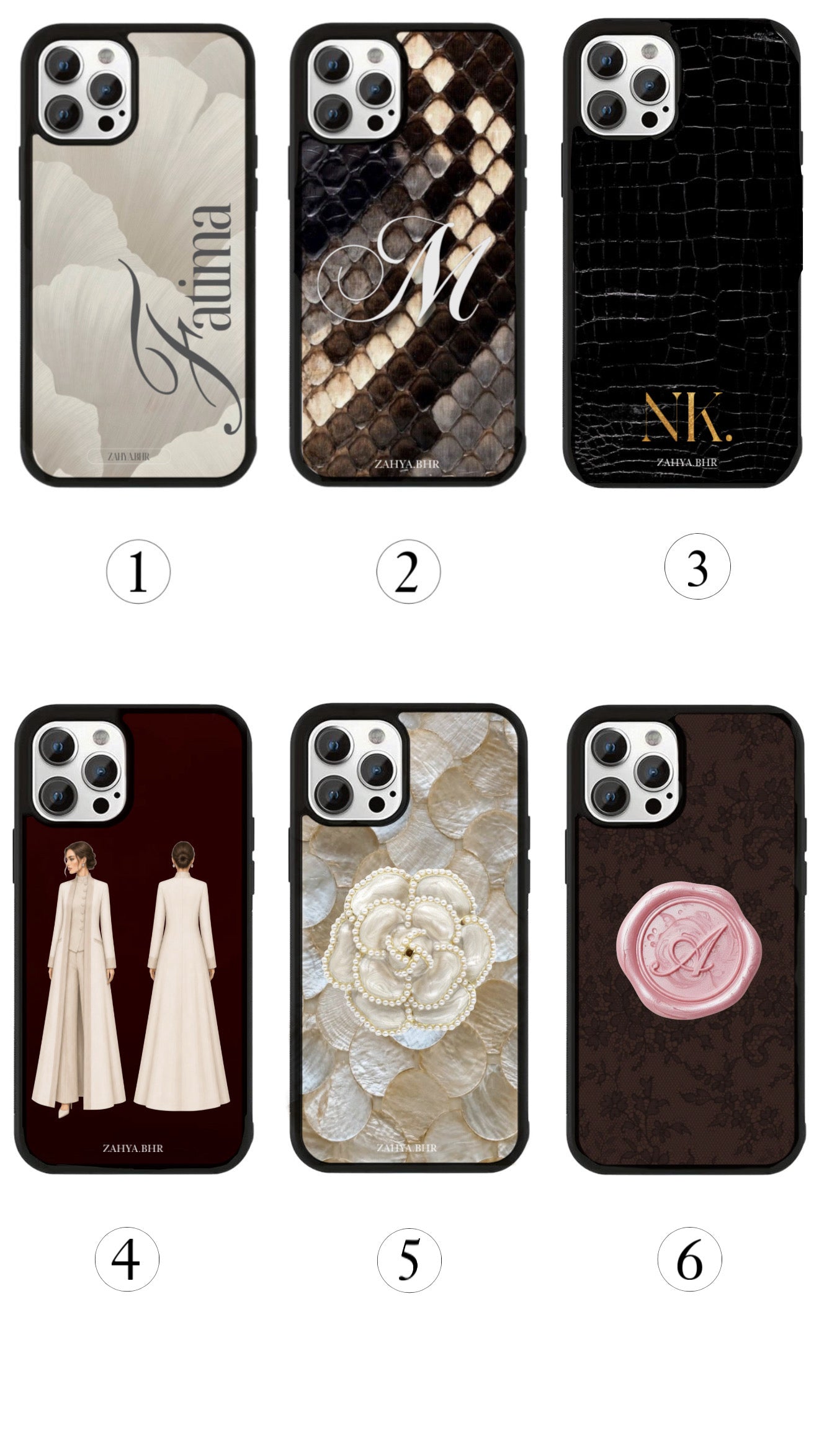 ZAHYA Signature Cases