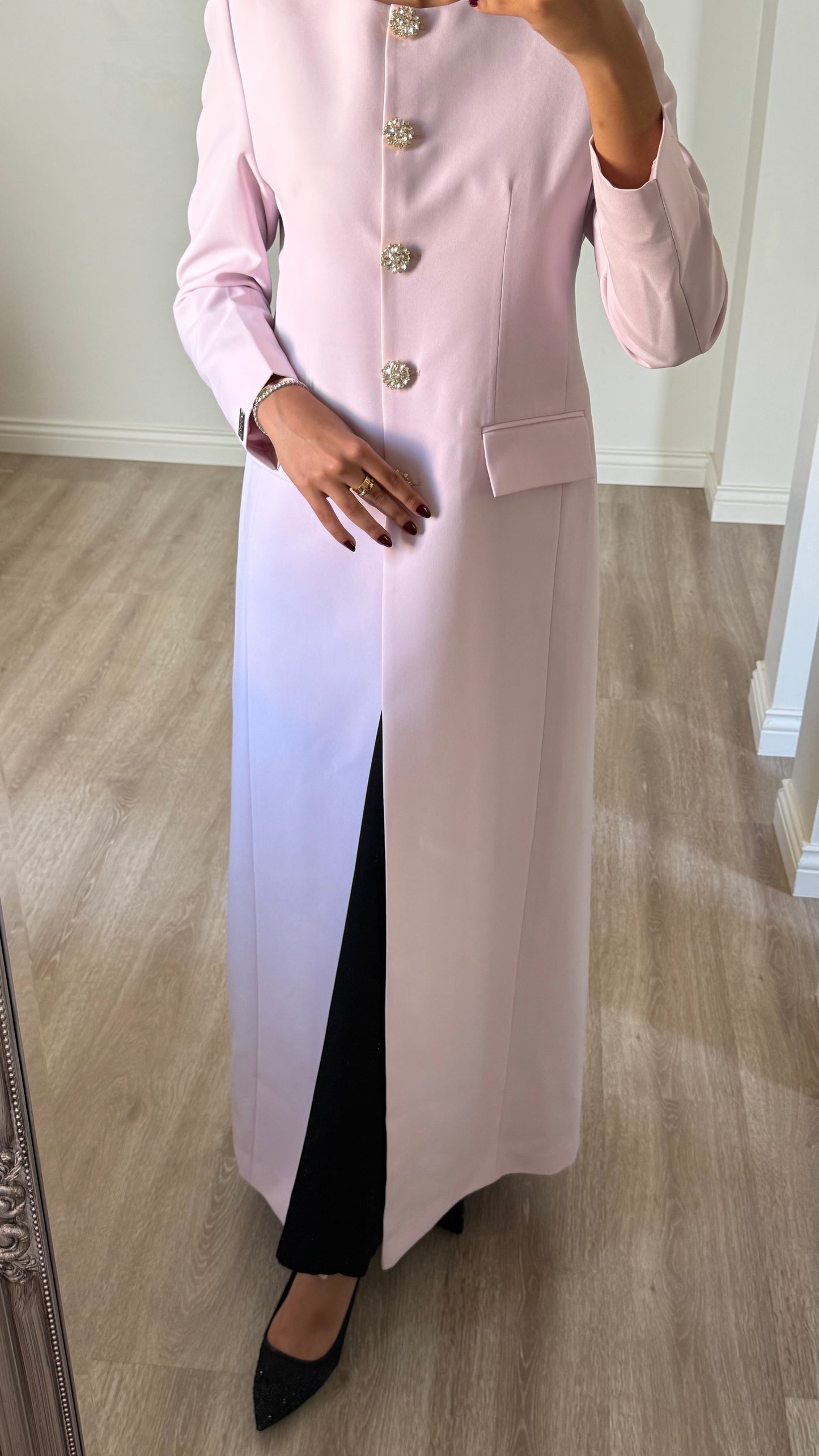 Pink blazer