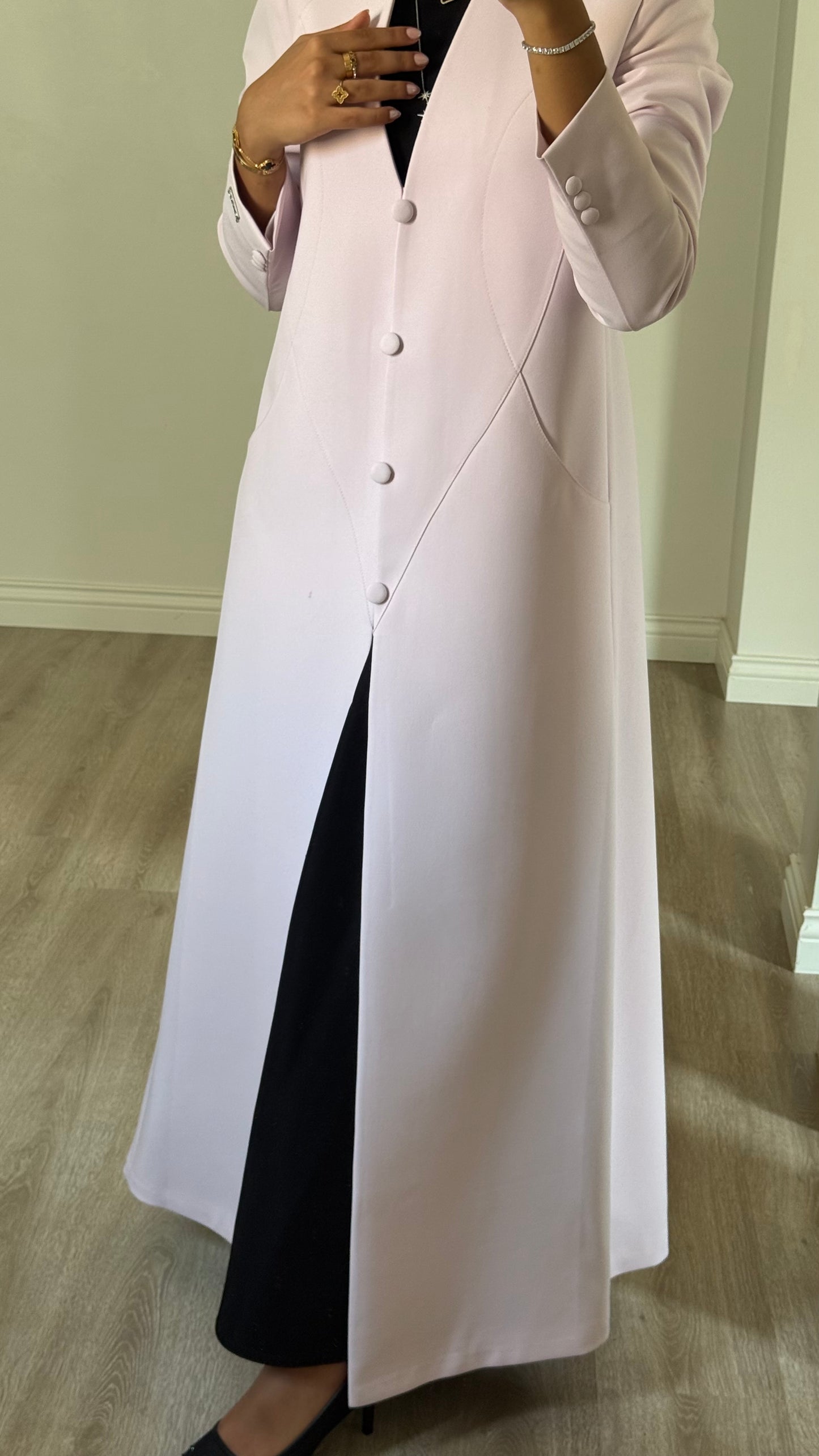 Blush blazer
