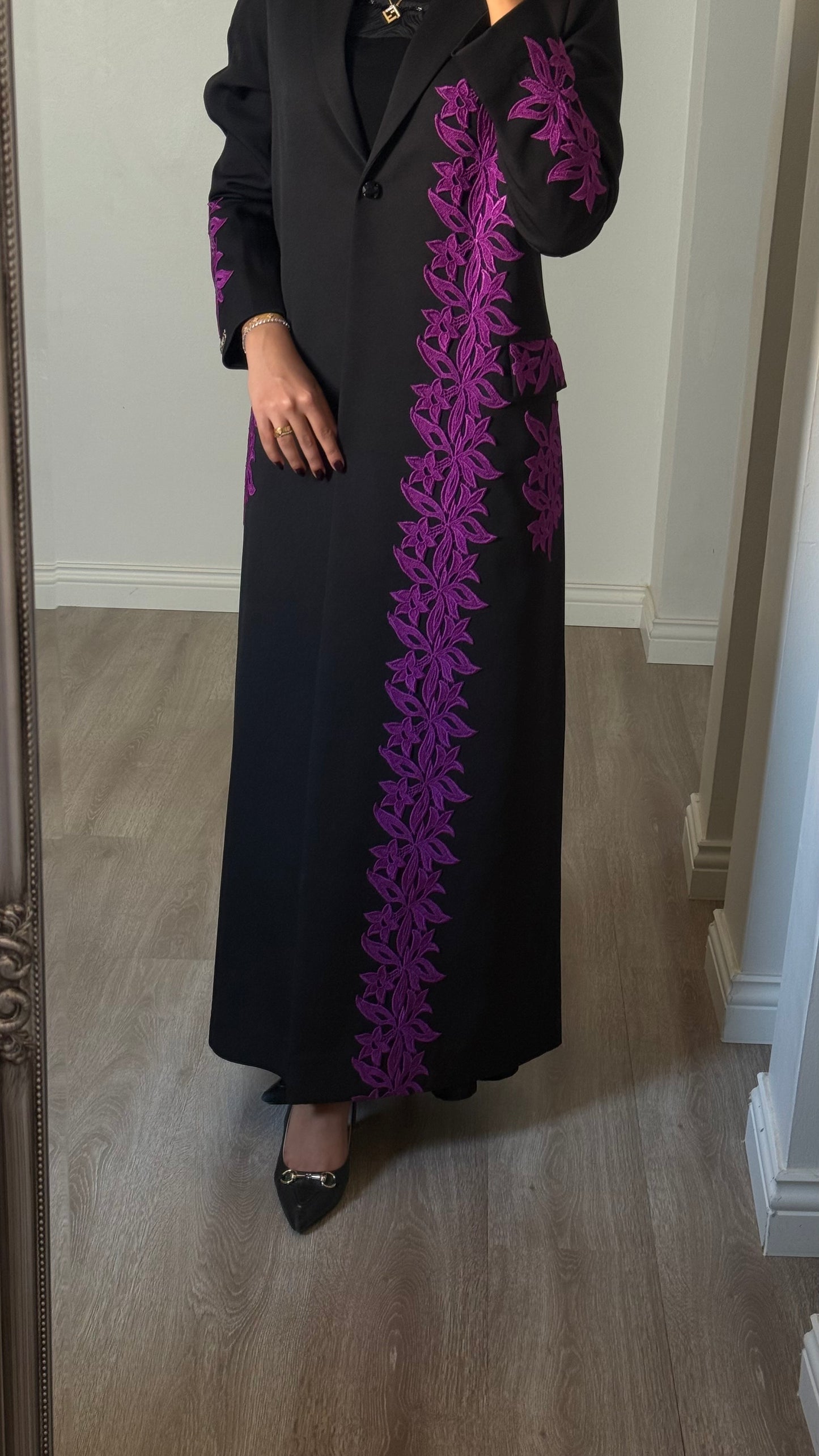 Floral lace - Violet
