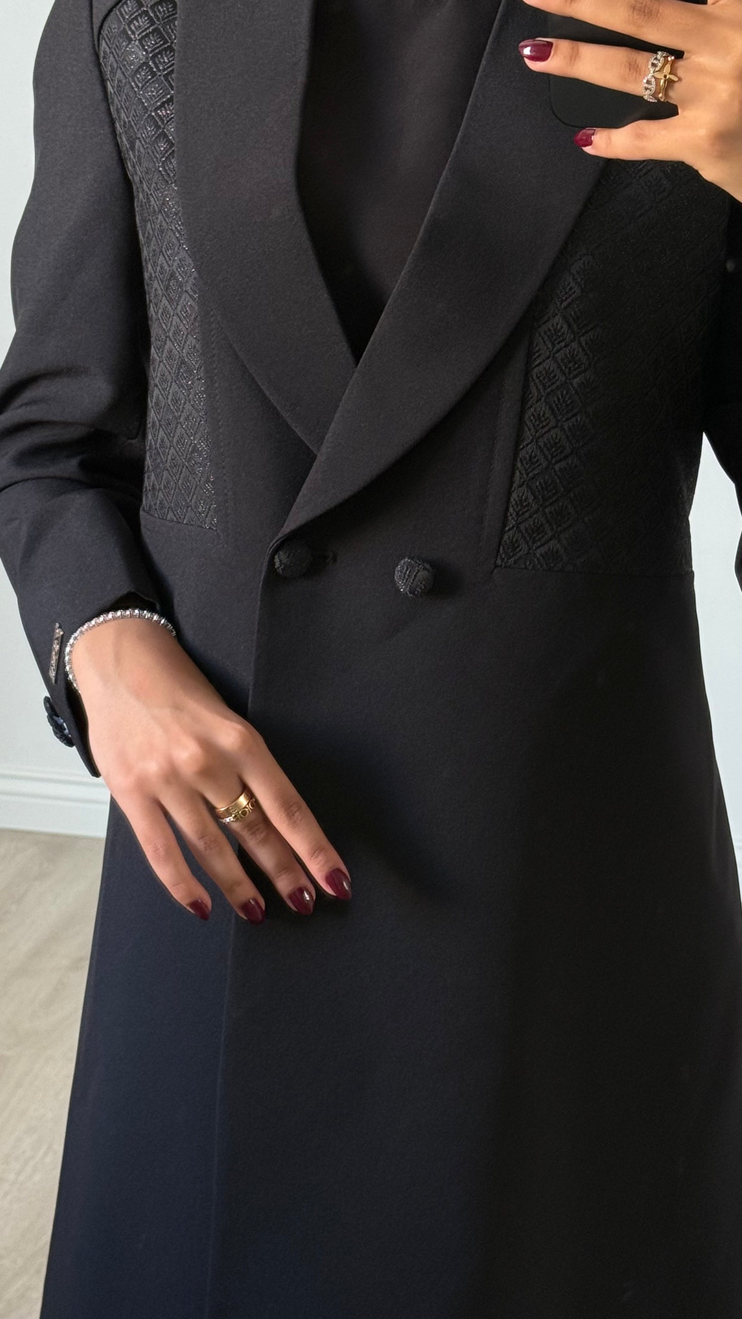 Noir blazer