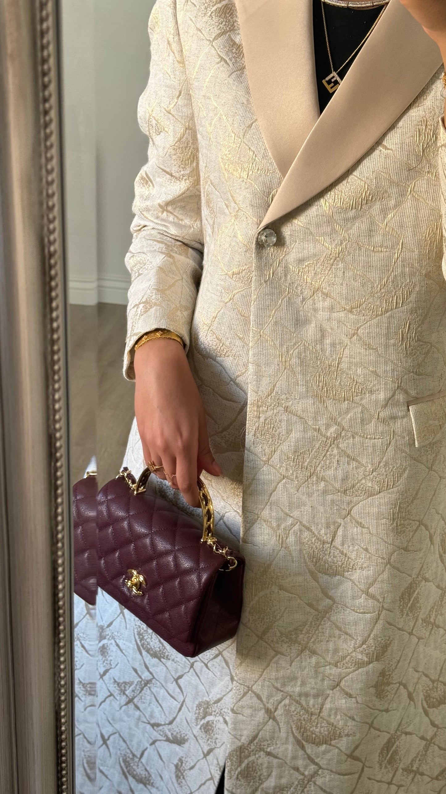 Golden lines Jacquard