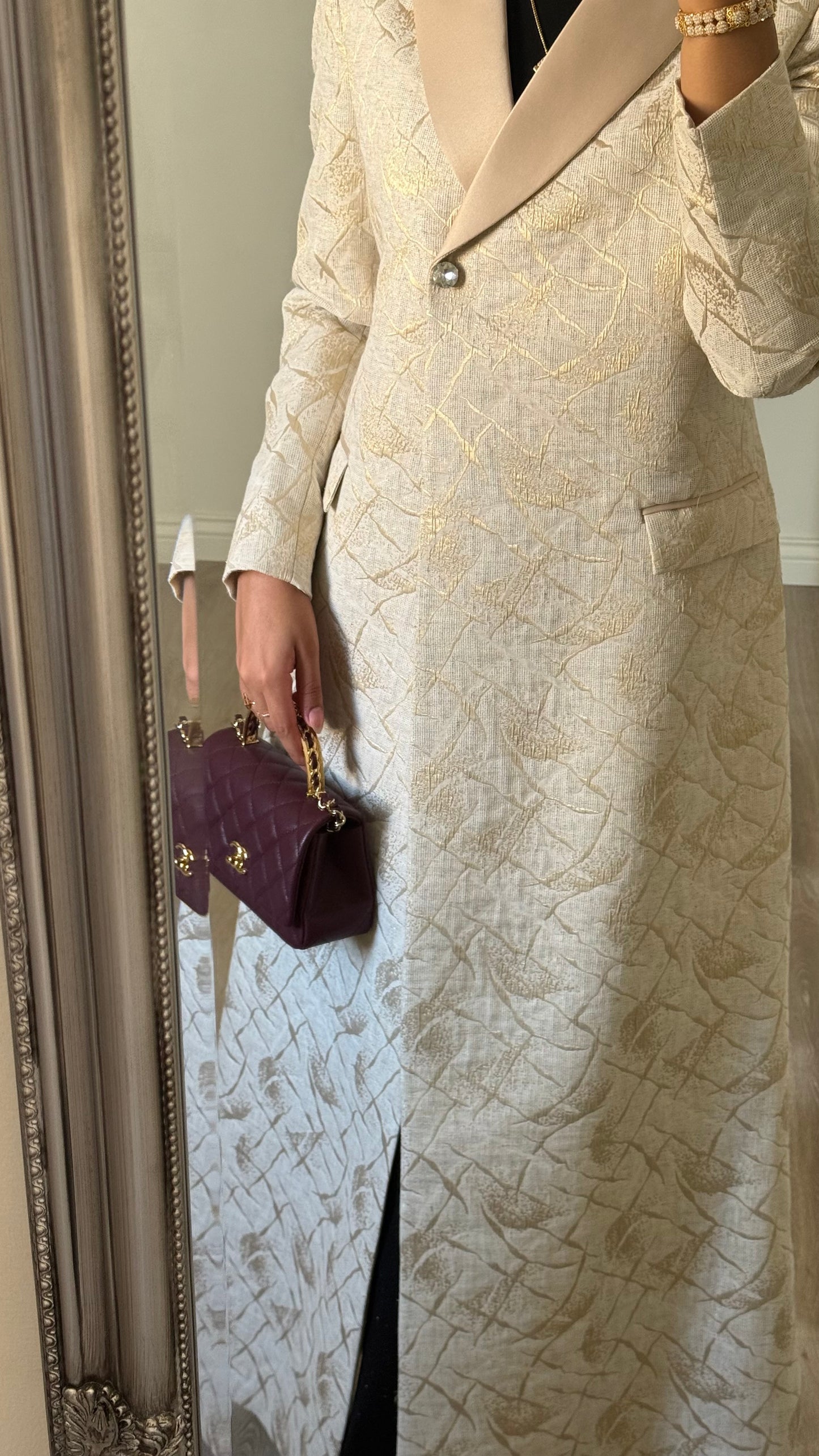 Golden lines Jacquard