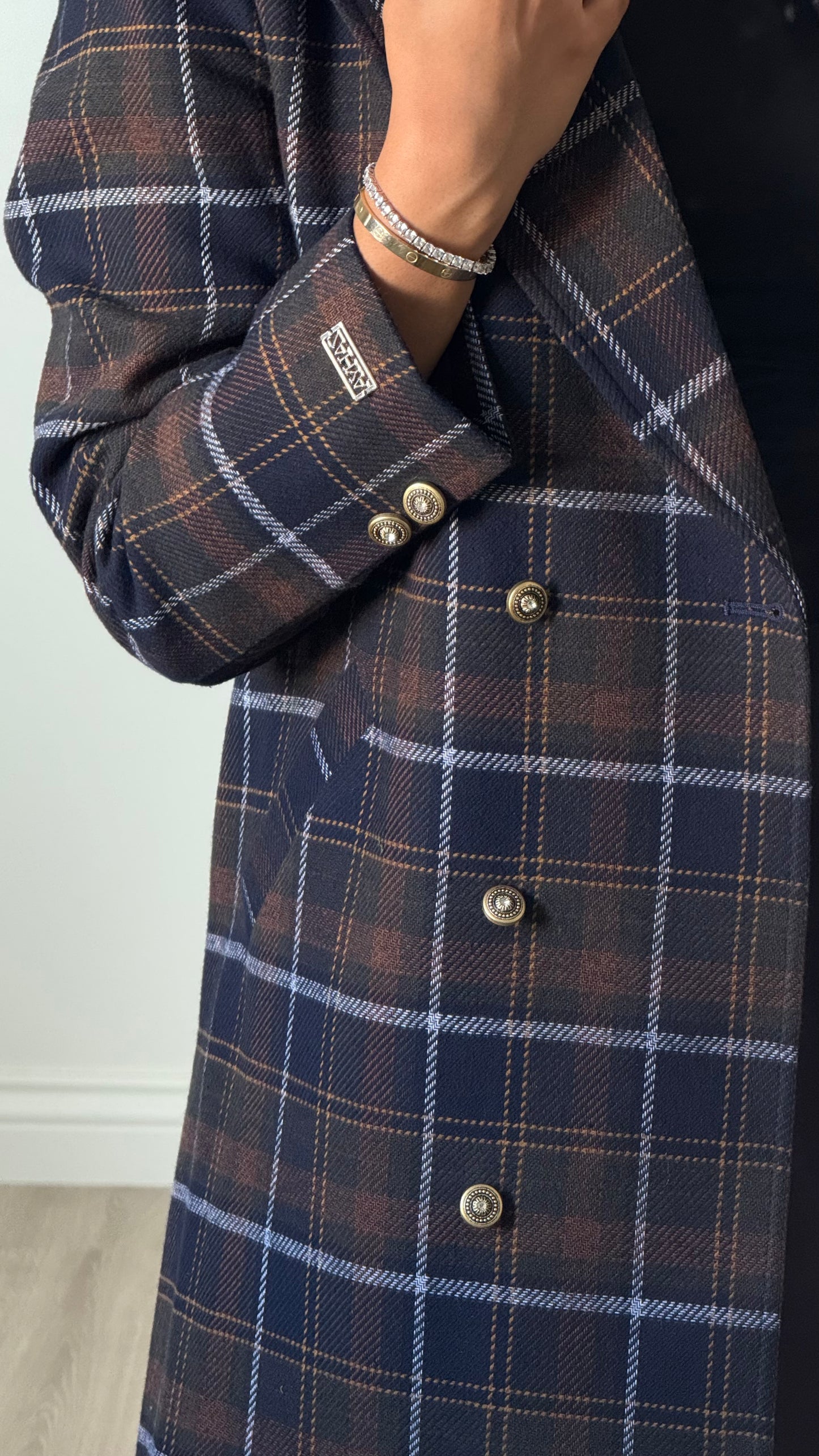Heritage Check Coat