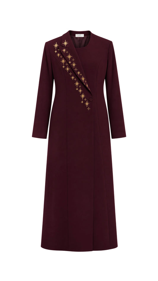 Burgundy Stars Blazer ✦ - Fall 26