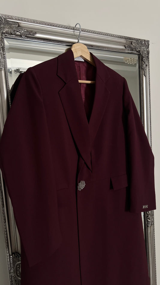 Royal blazer in burgundy( fawri )