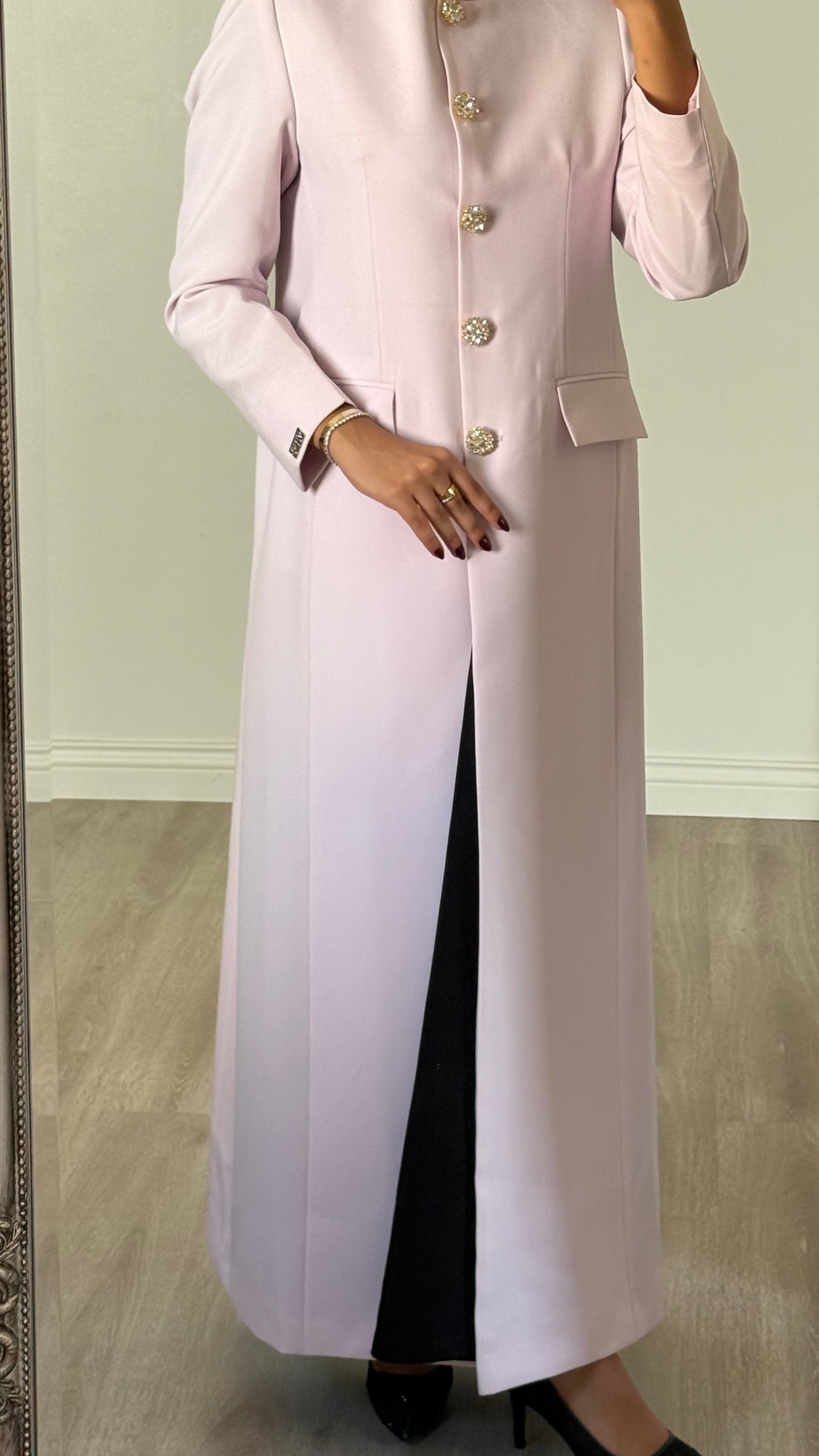 Pink blazer