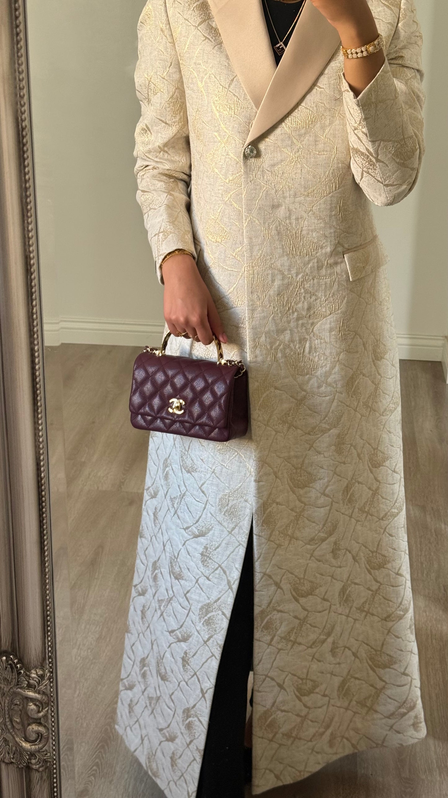 Golden lines Jacquard