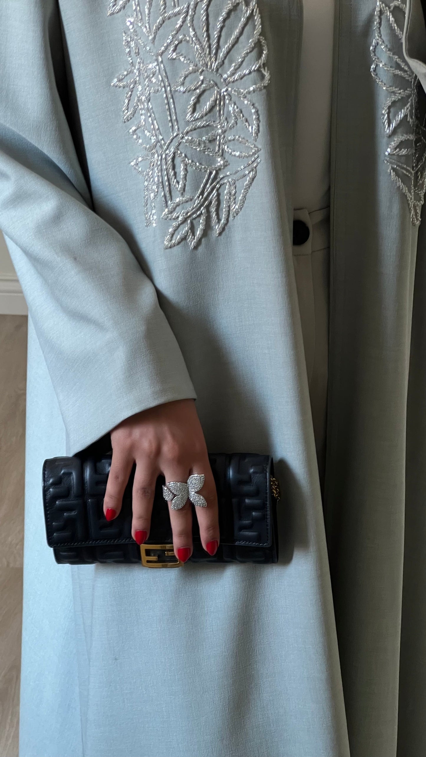 Emerald abaya ( fawri )