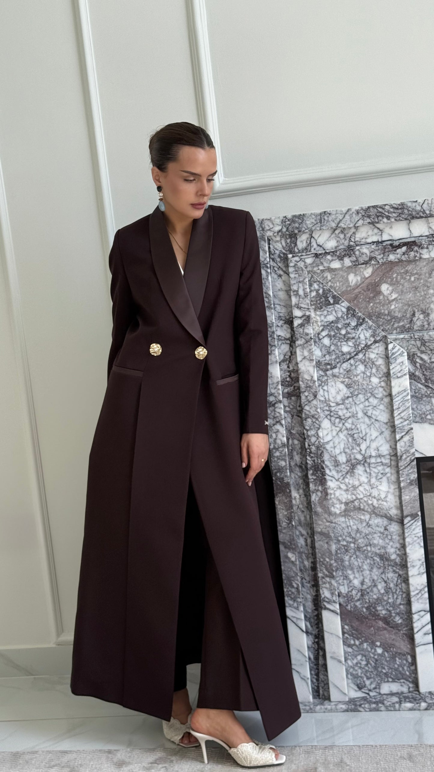Espresso blazer ( fawri )