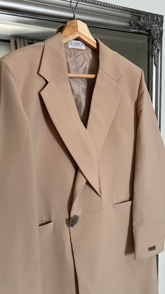 Royal blazer in brown beige ( fawri )