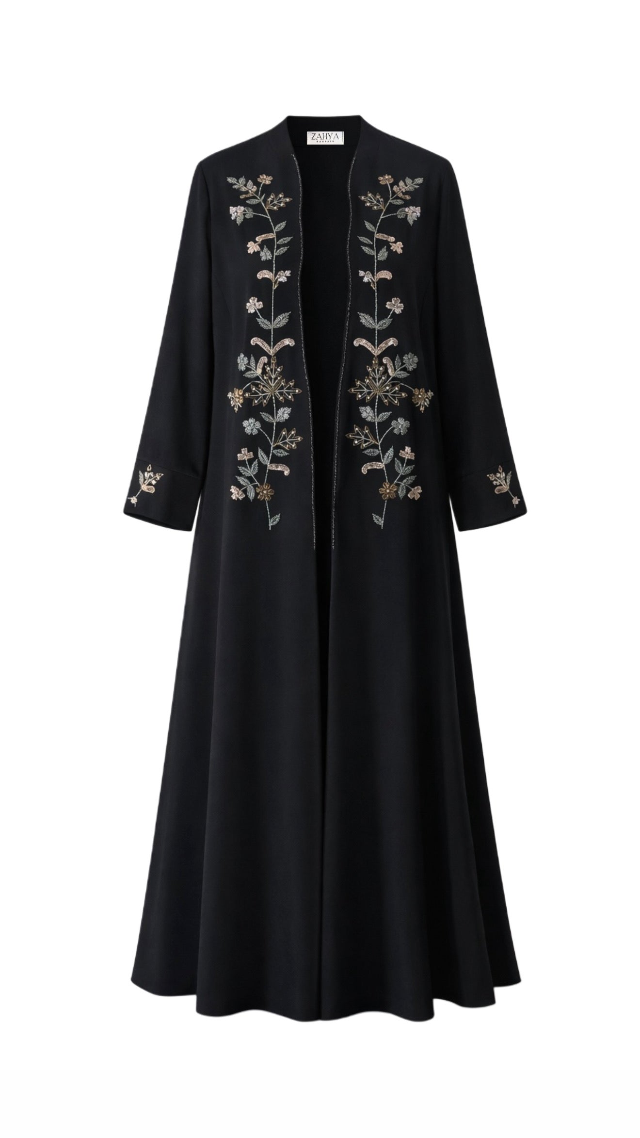 Golden Vine abaya
