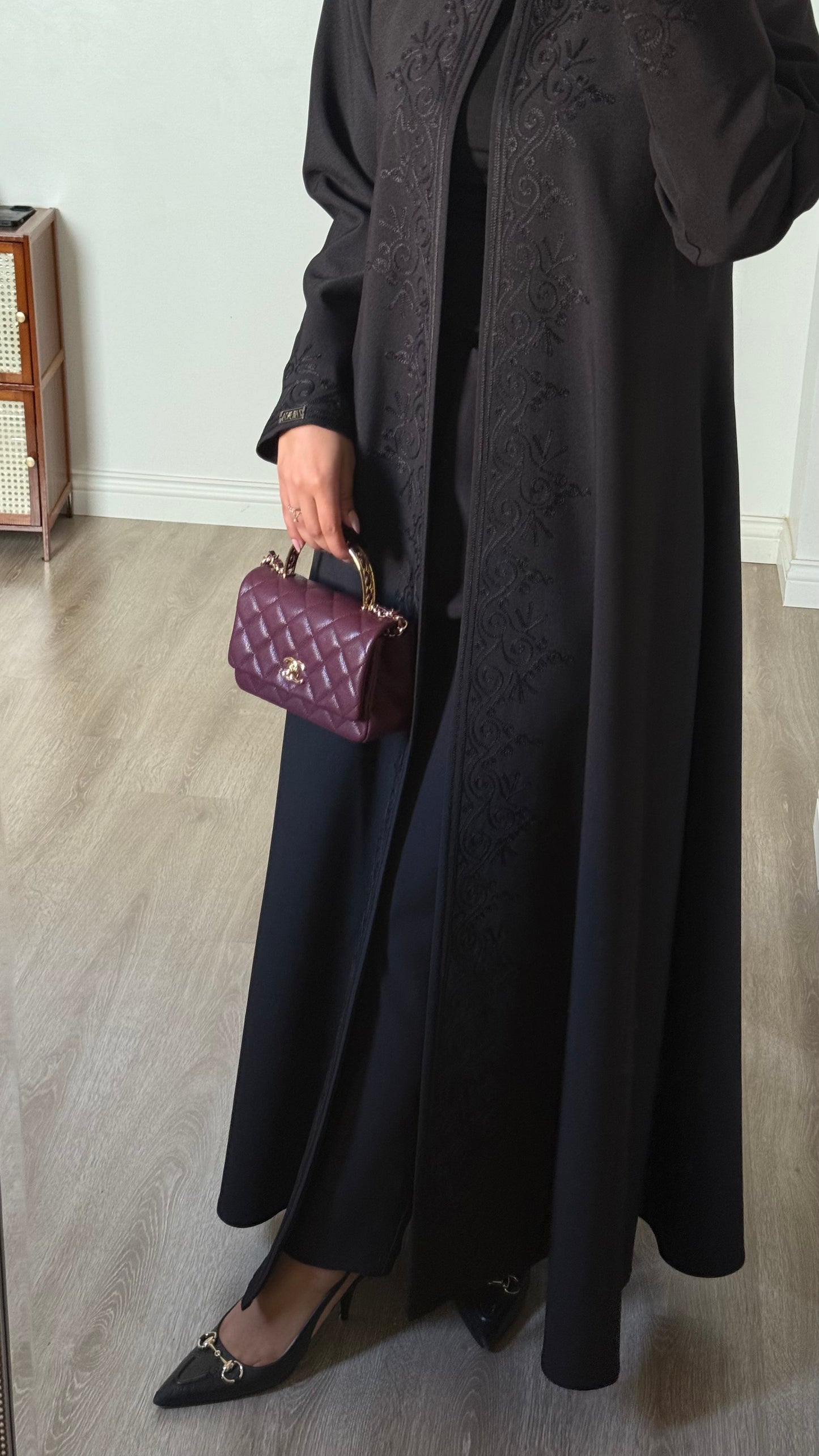 Aveline black Abaya