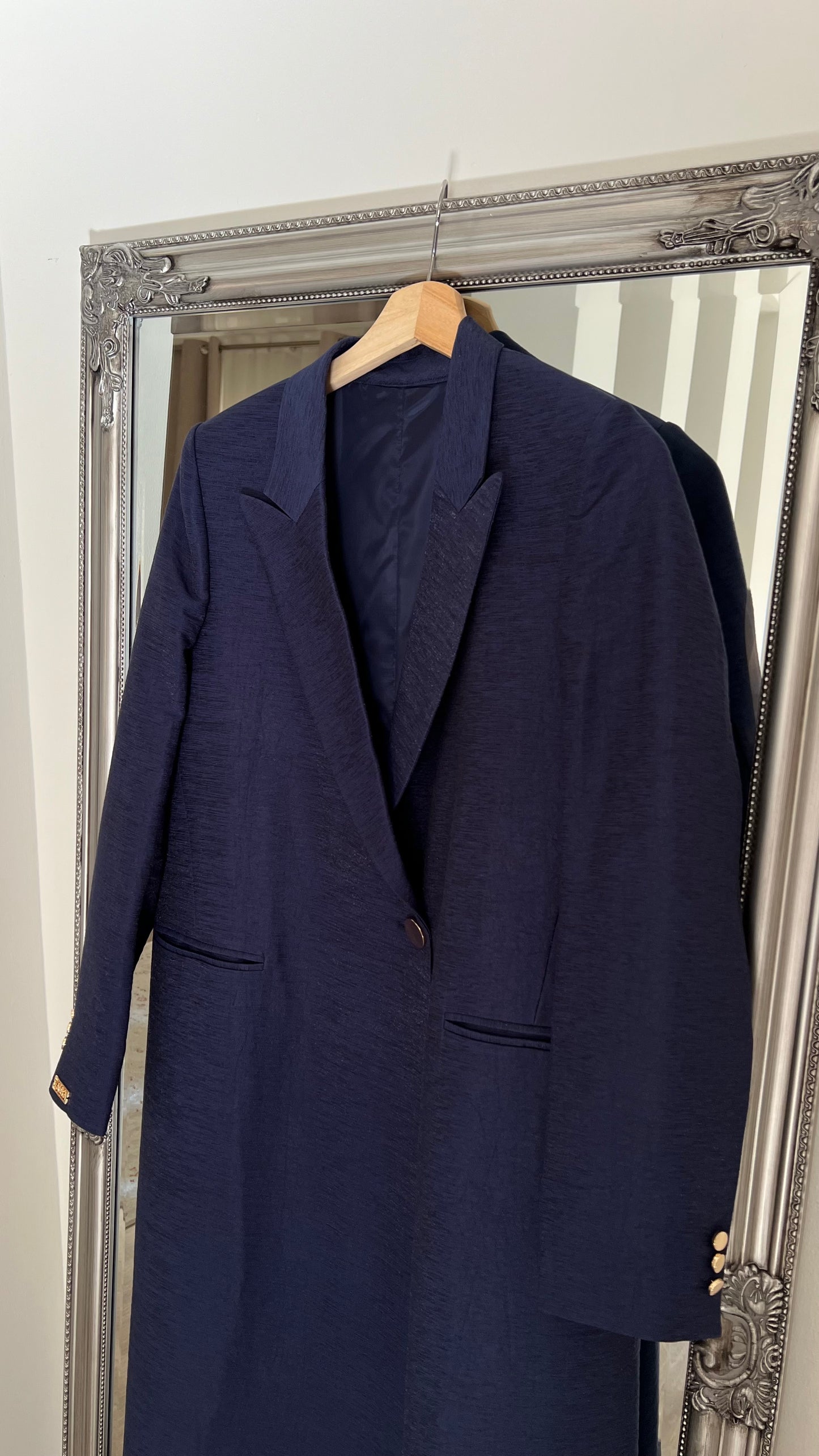 Navy blue blazer