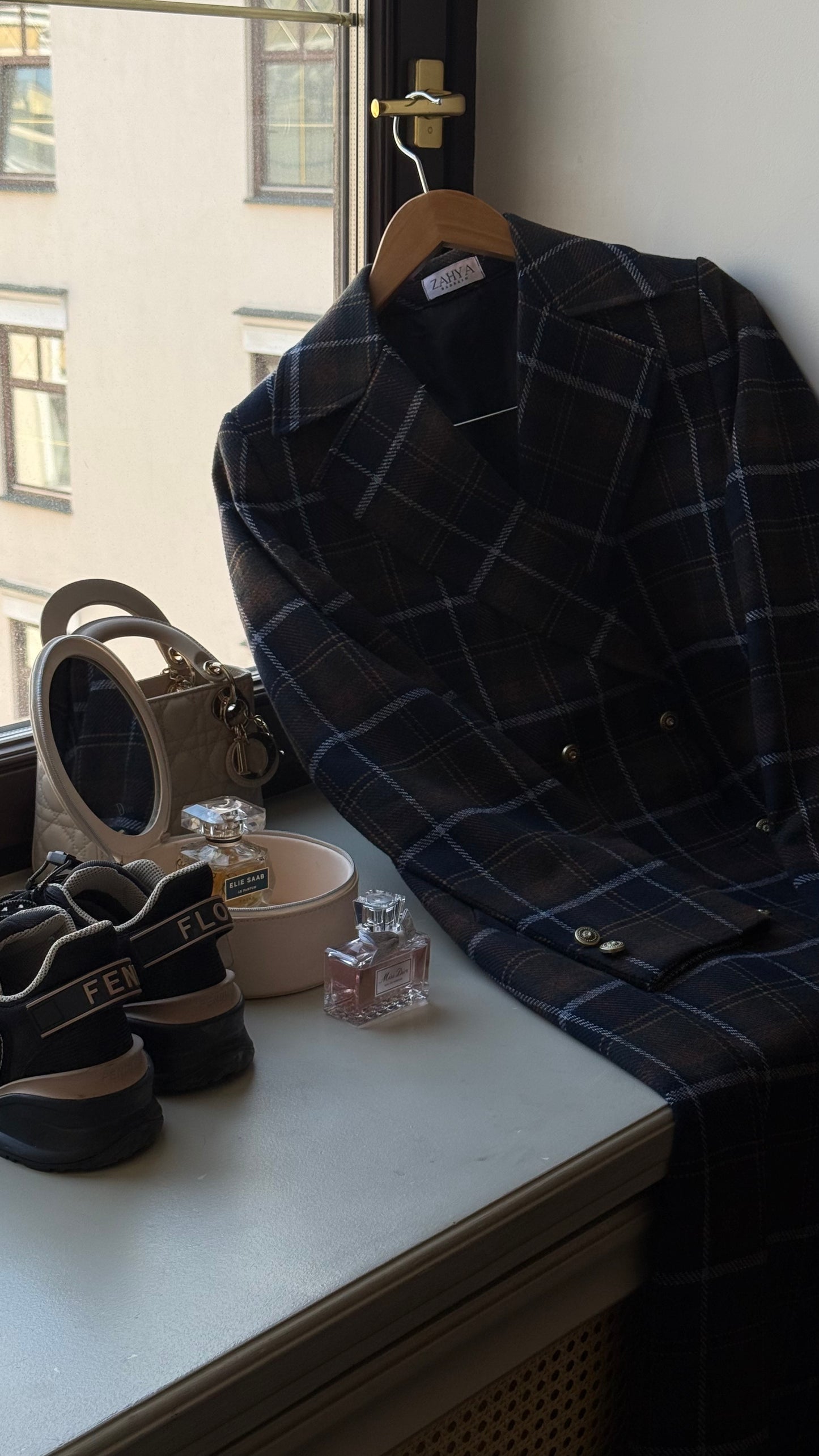Heritage Check Coat