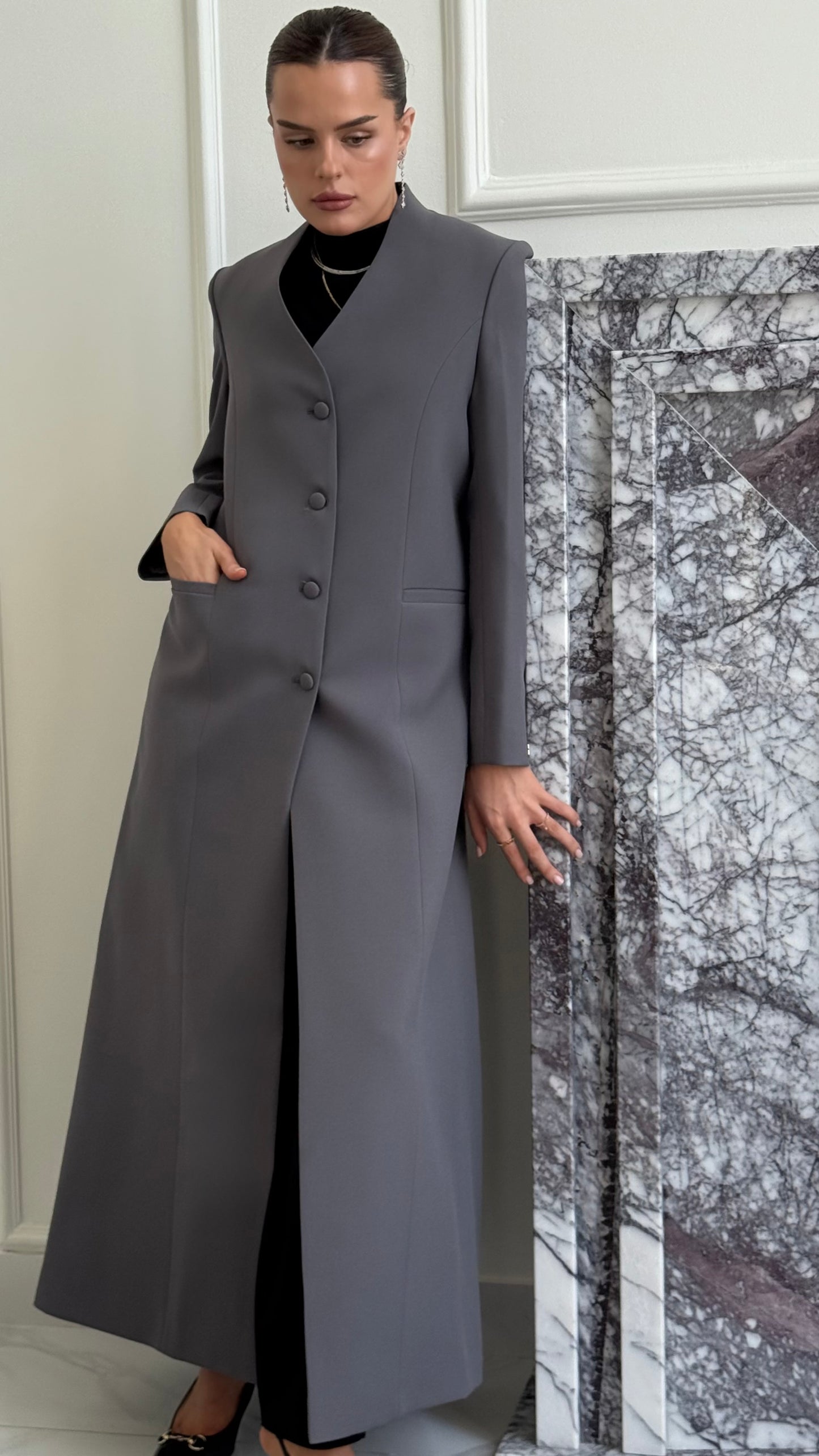 Classic Grey Blazer
