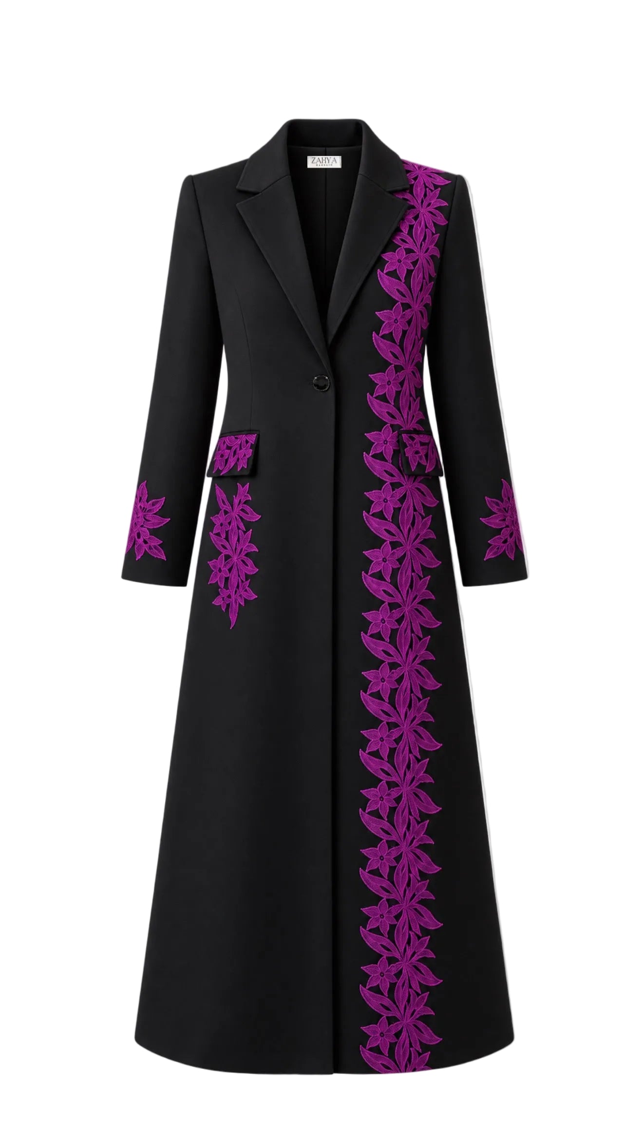 Floral lace - Violet