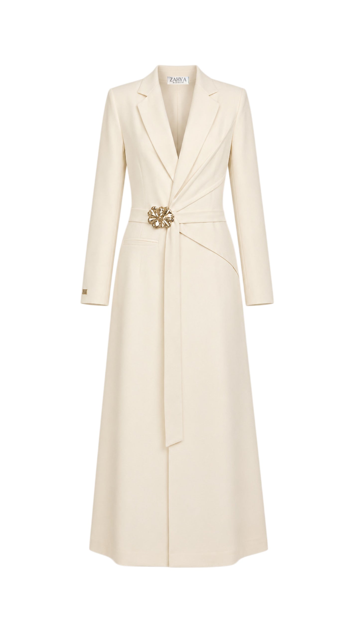 Golden Bloom - Creamy OffWhite