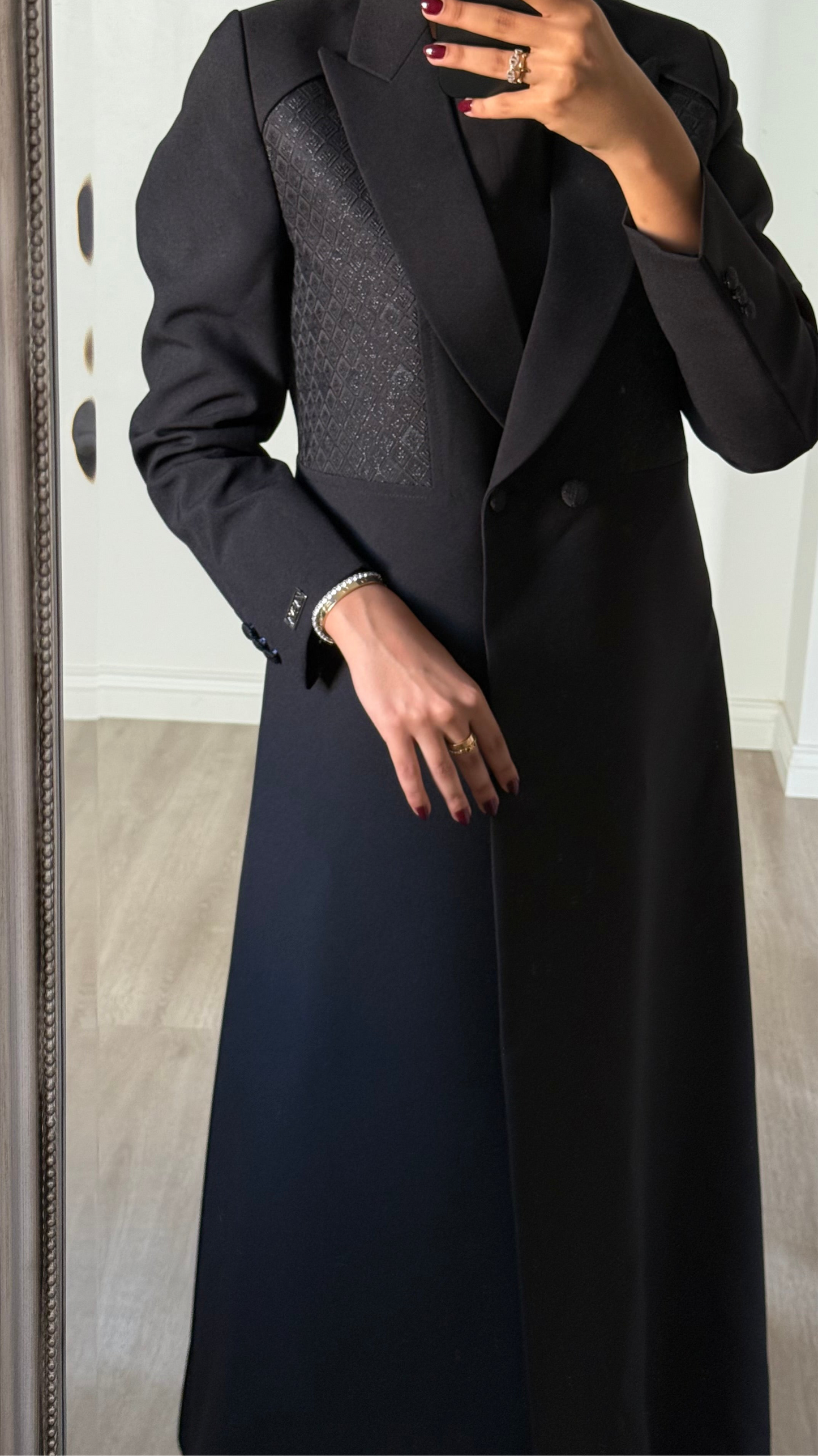 Noir blazer