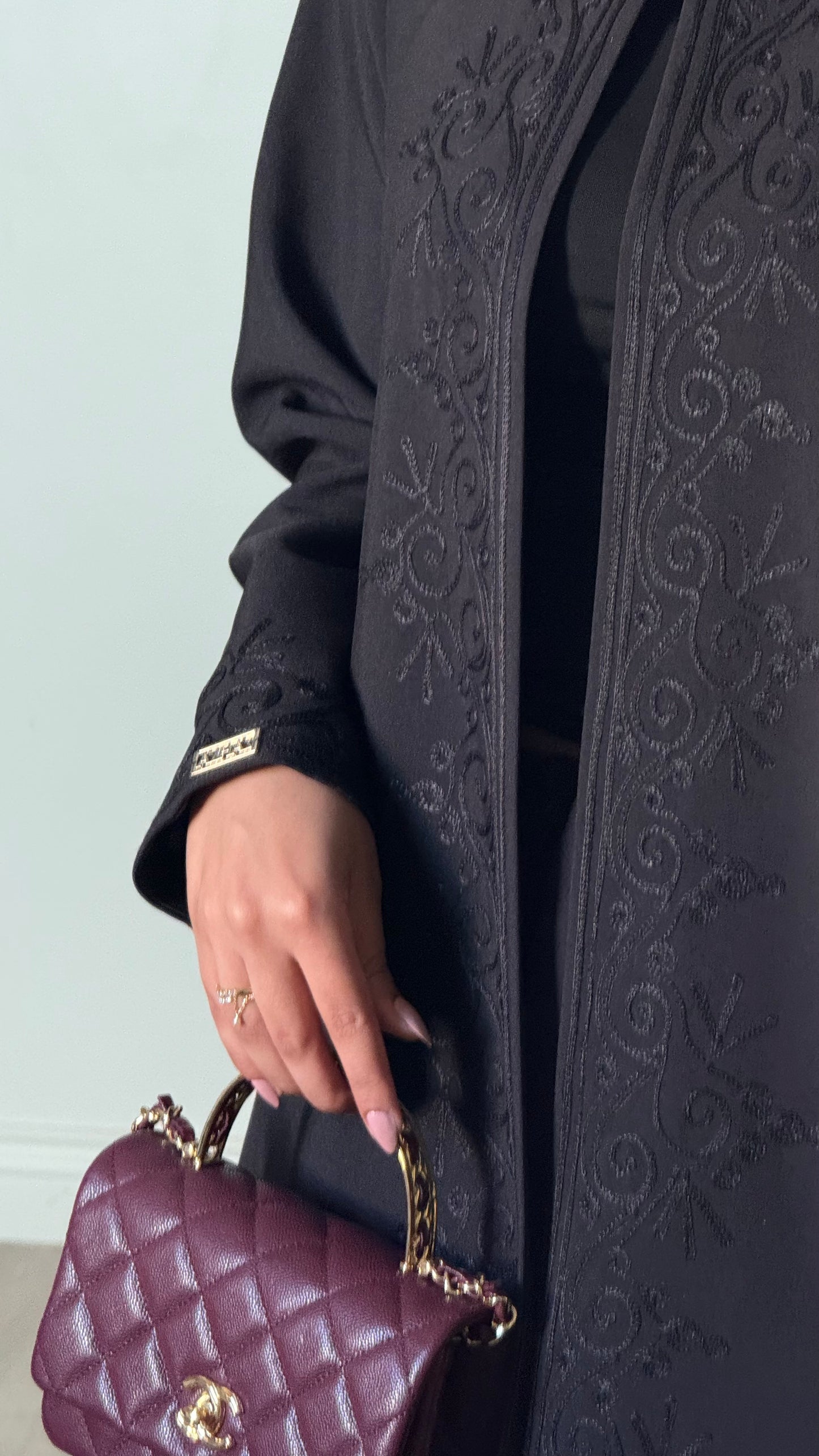 Aveline black Abaya