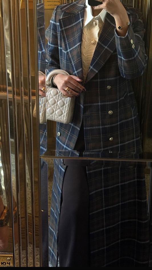 Heritage Check Coat