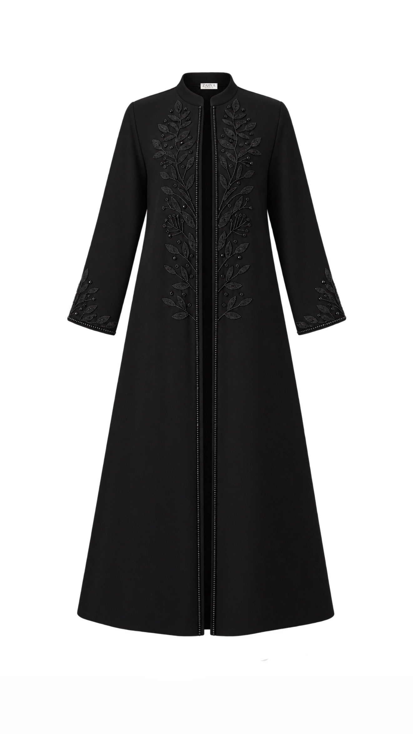 Leaf - Black Abaya