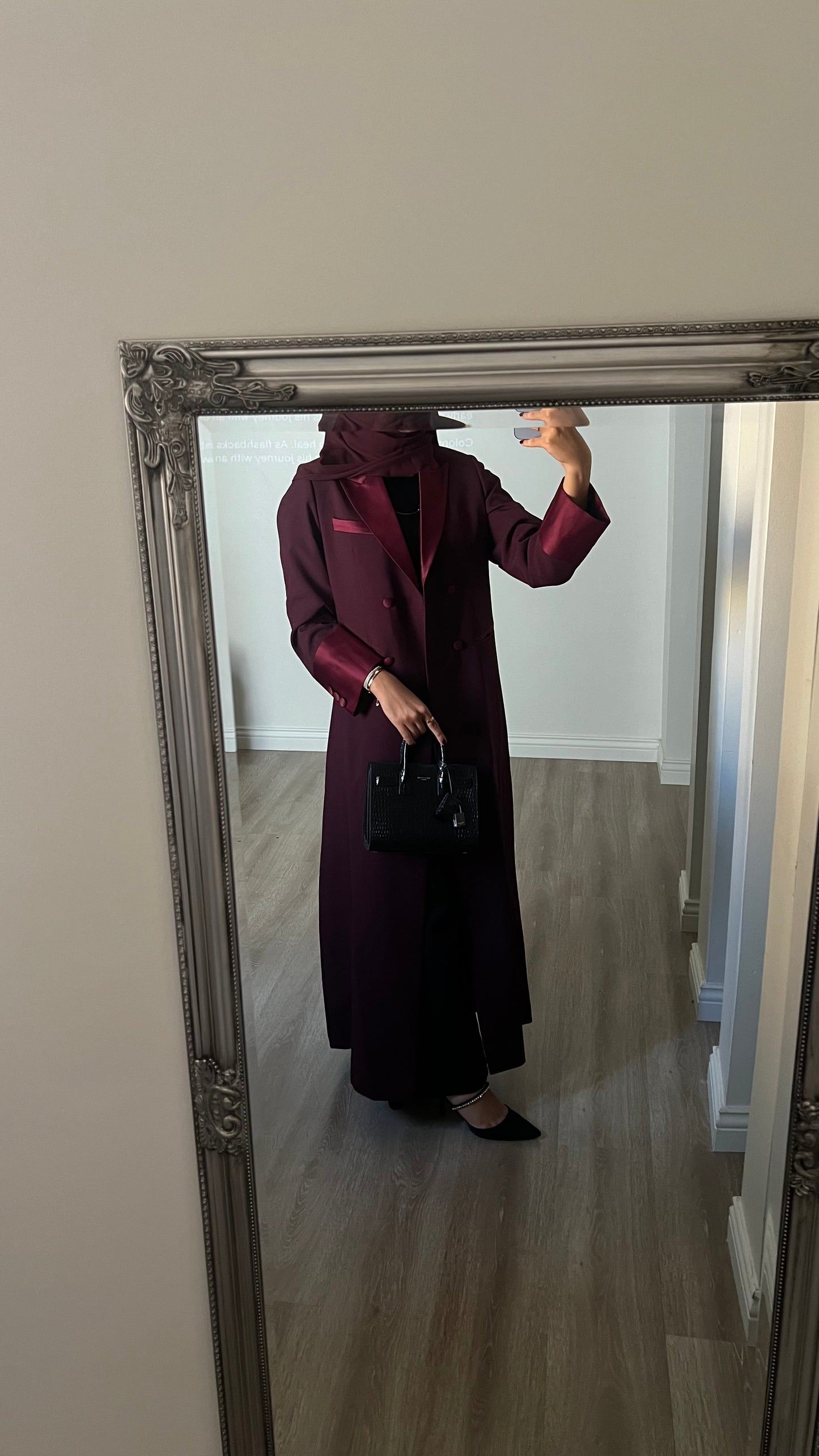 Burgandy blazer ( fawri )