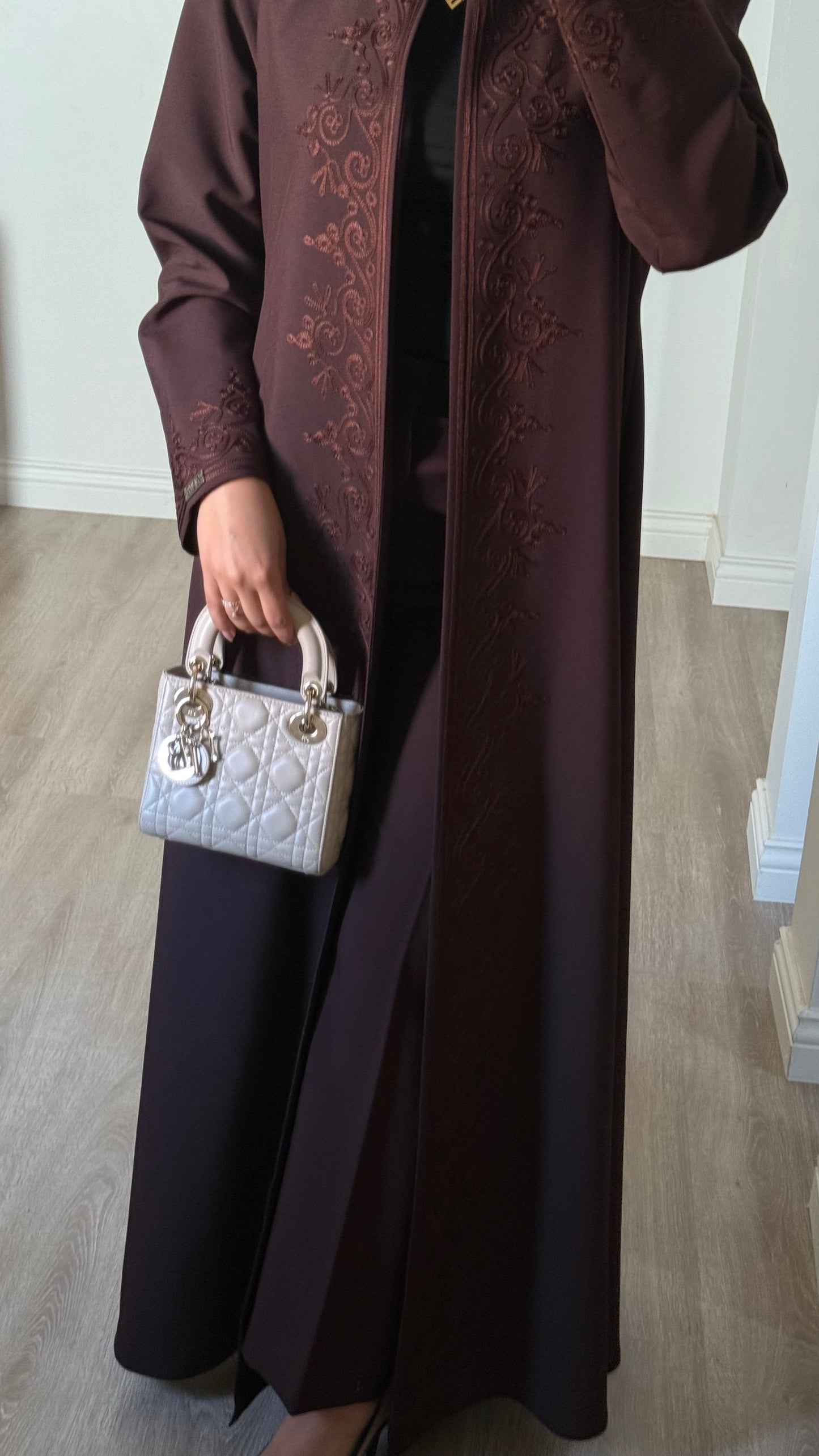 Aveline Brown Abaya