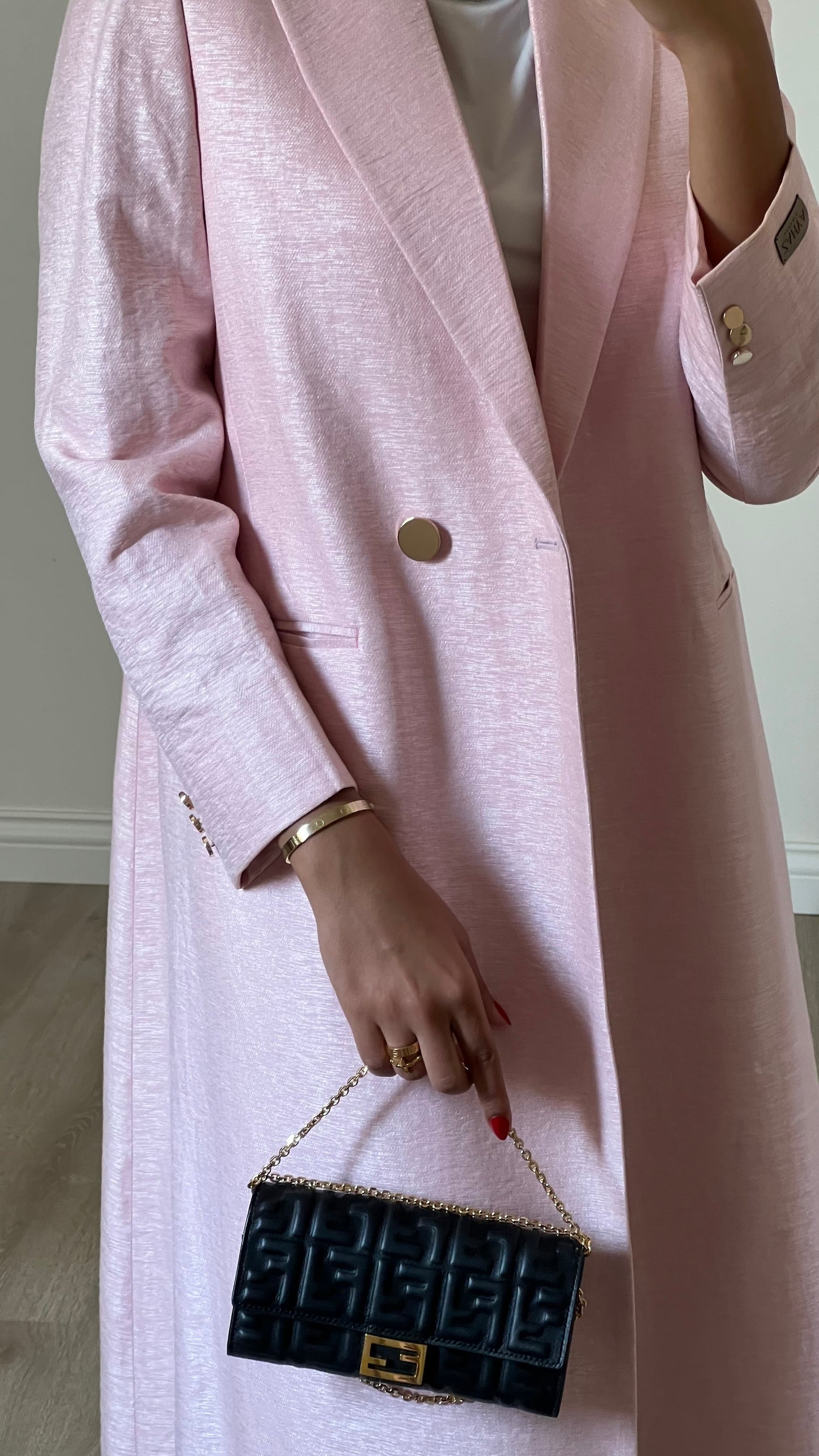 Pink blazer