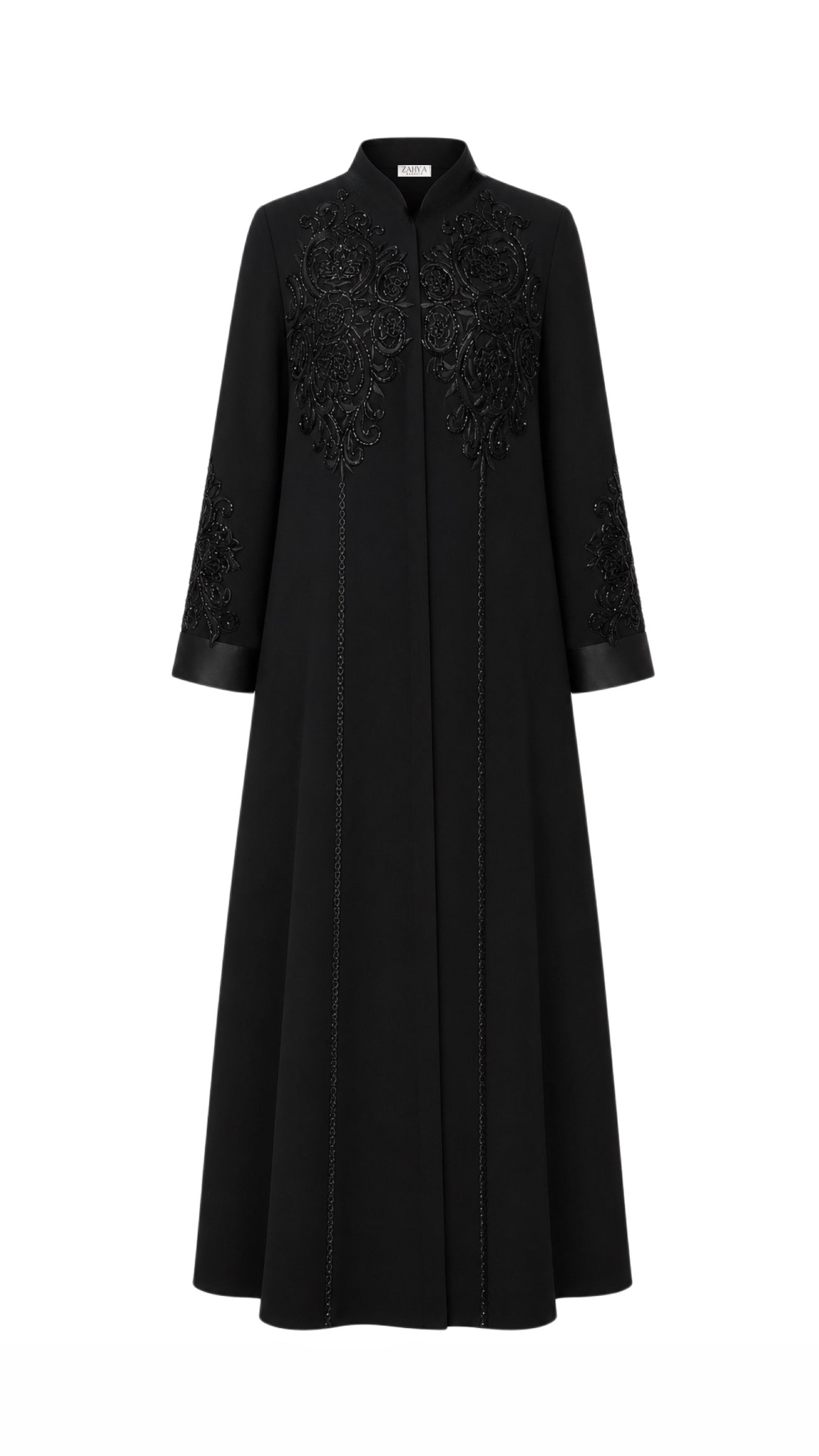 Fleur - Black Abaya