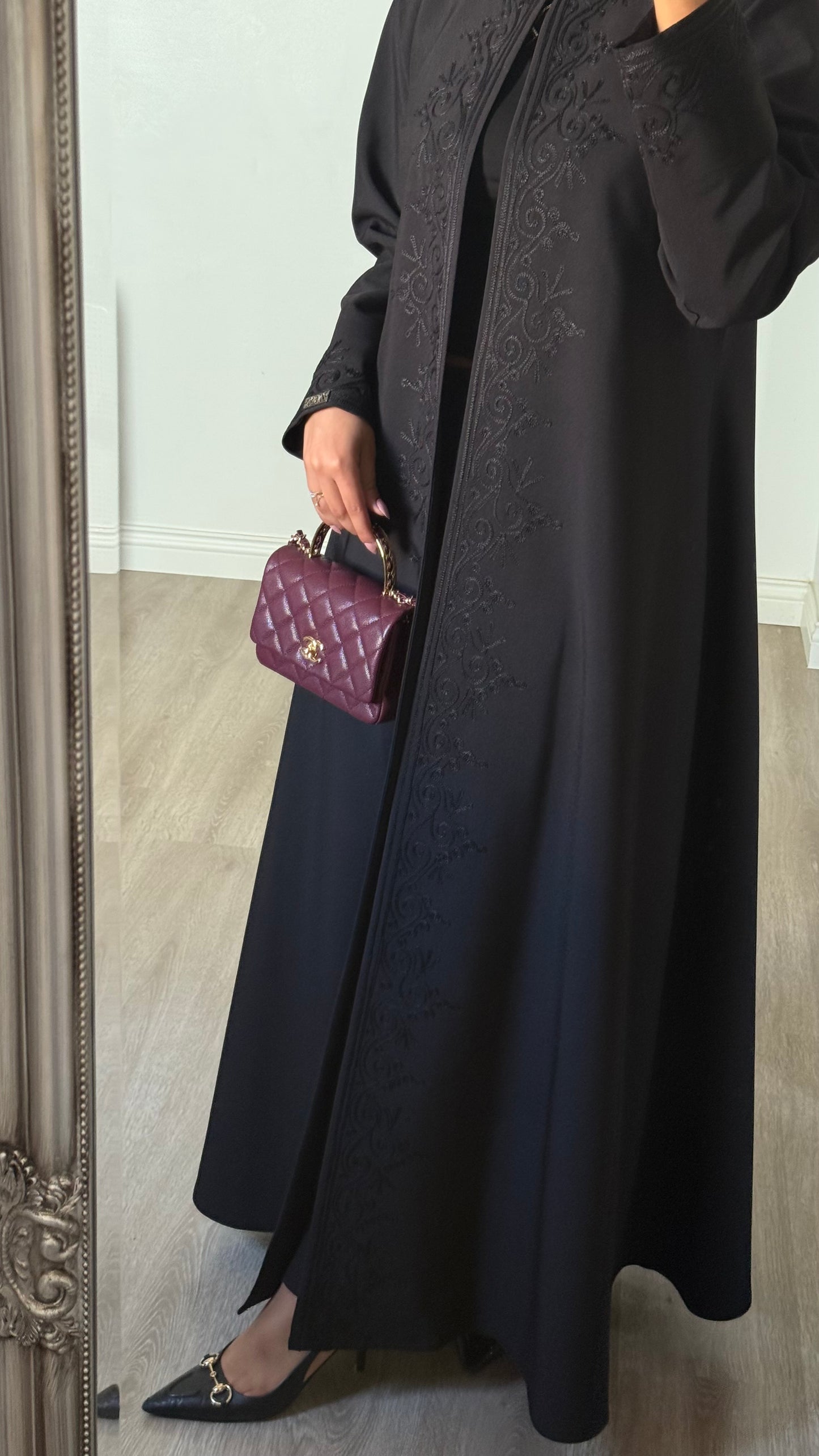 Aveline black Abaya