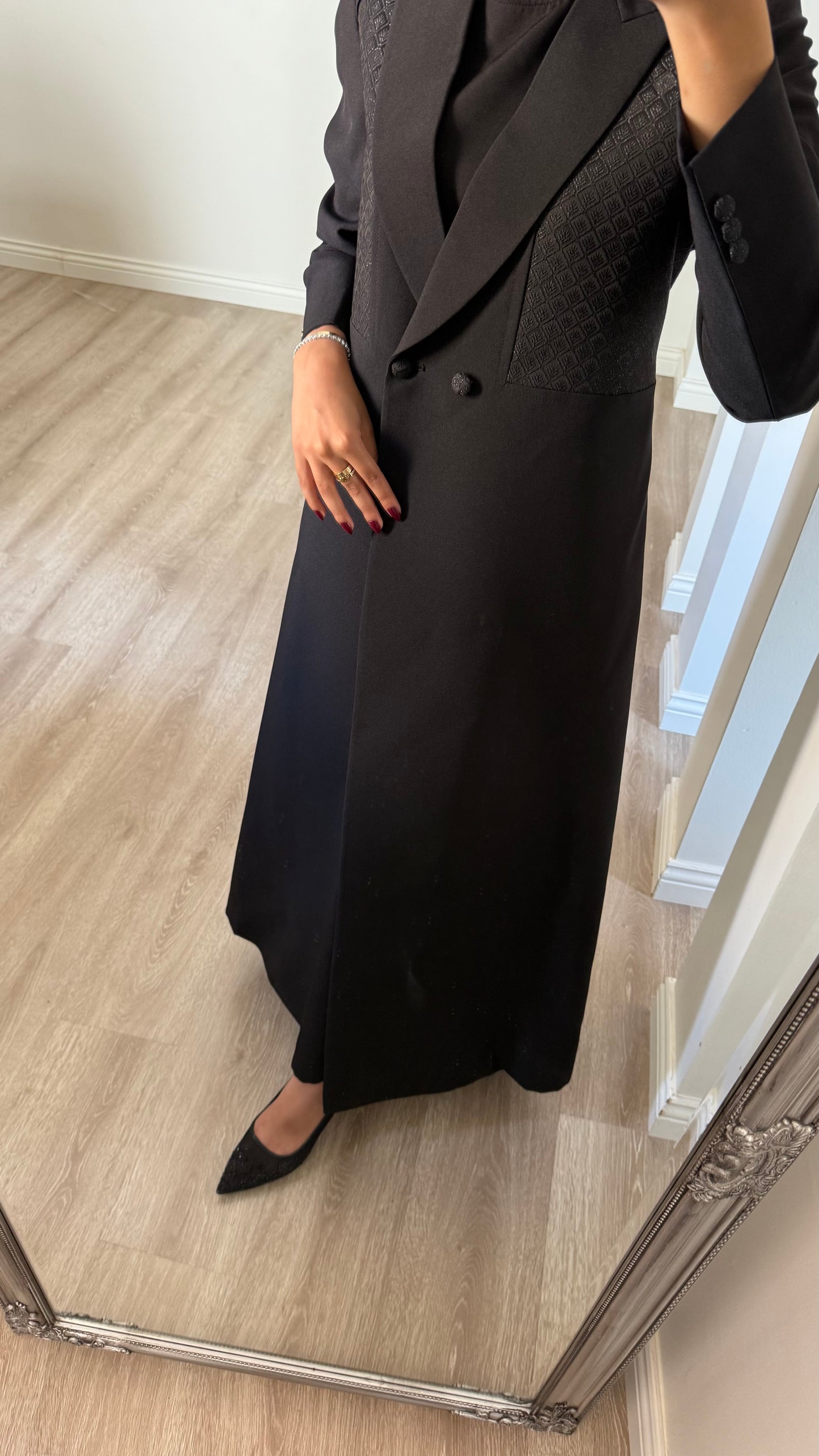 Noir blazer