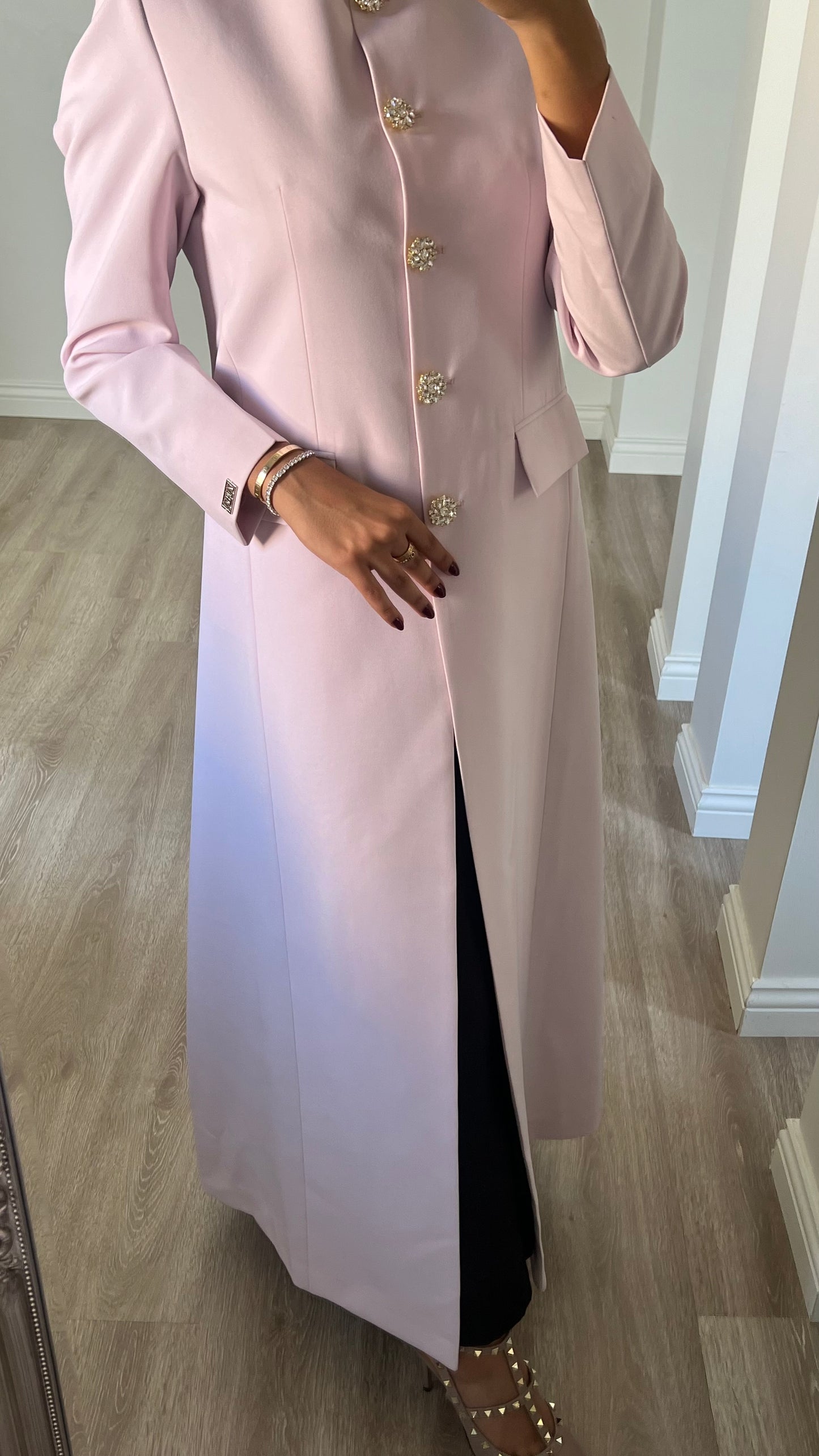 Pink blazer