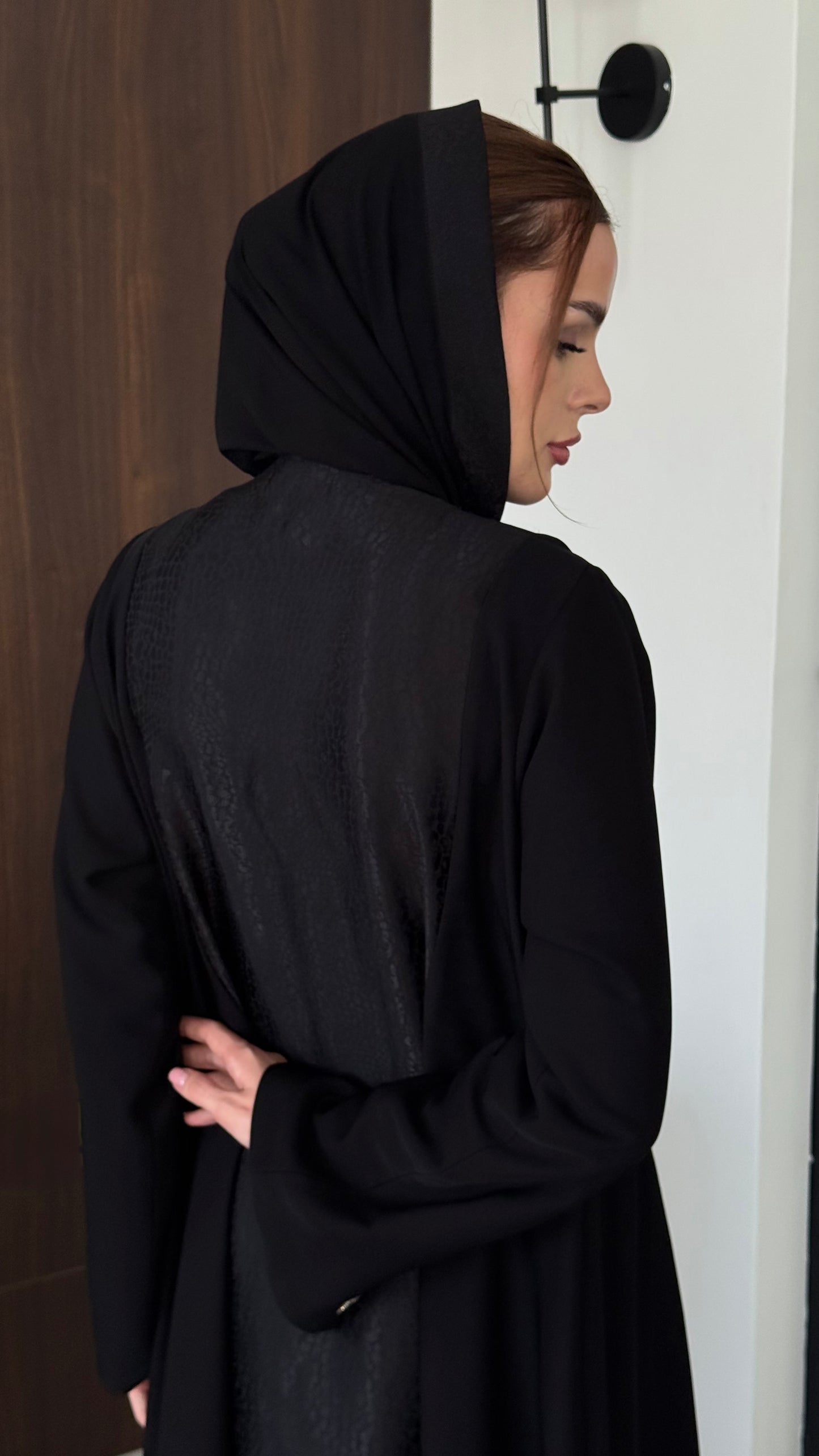 Celine Black Abaya