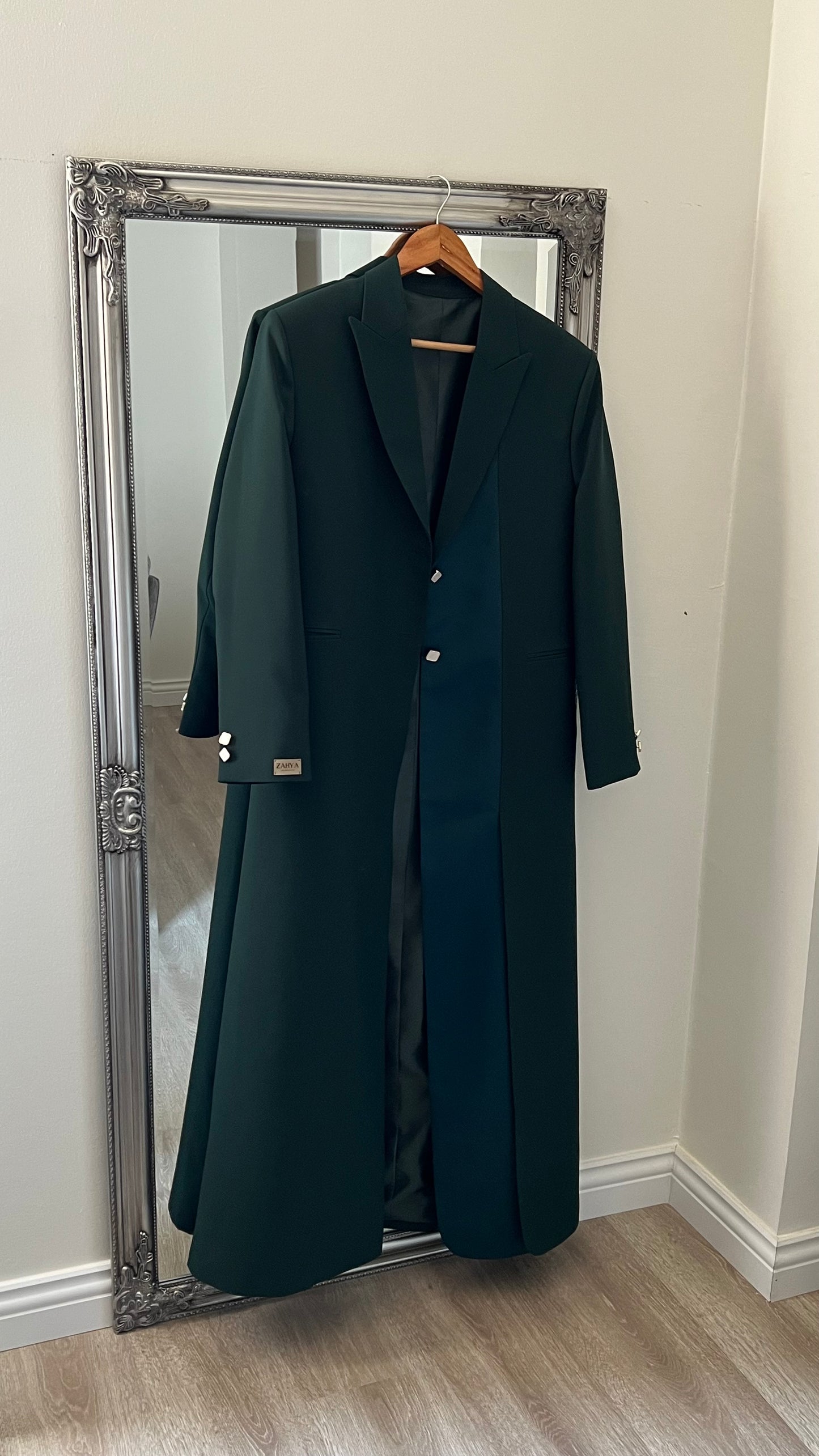 Royal green blazer