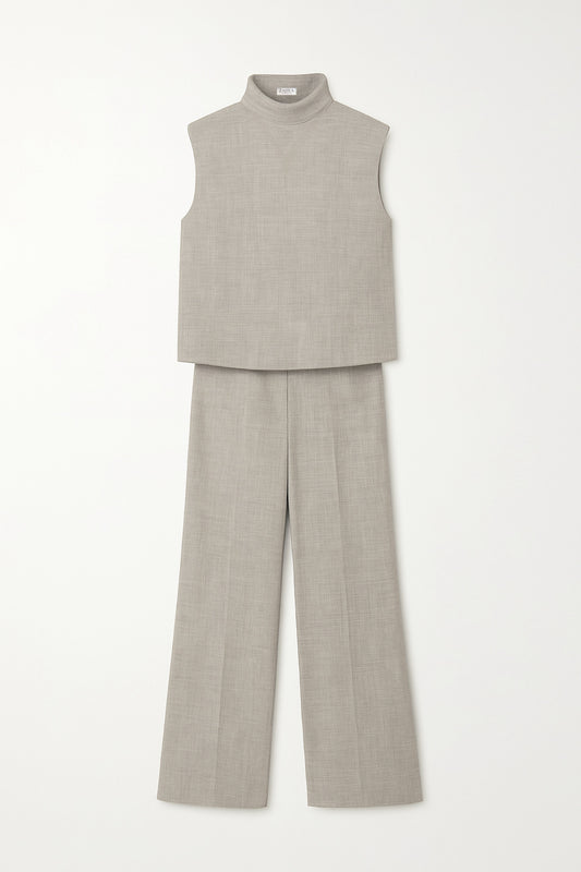 Ash Linen Top and Pant