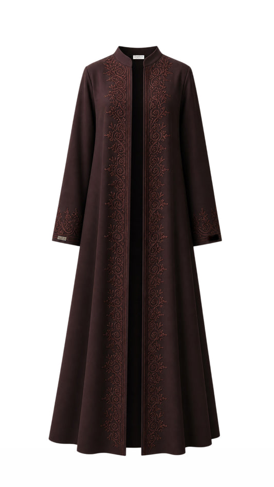 Aveline Brown Abaya