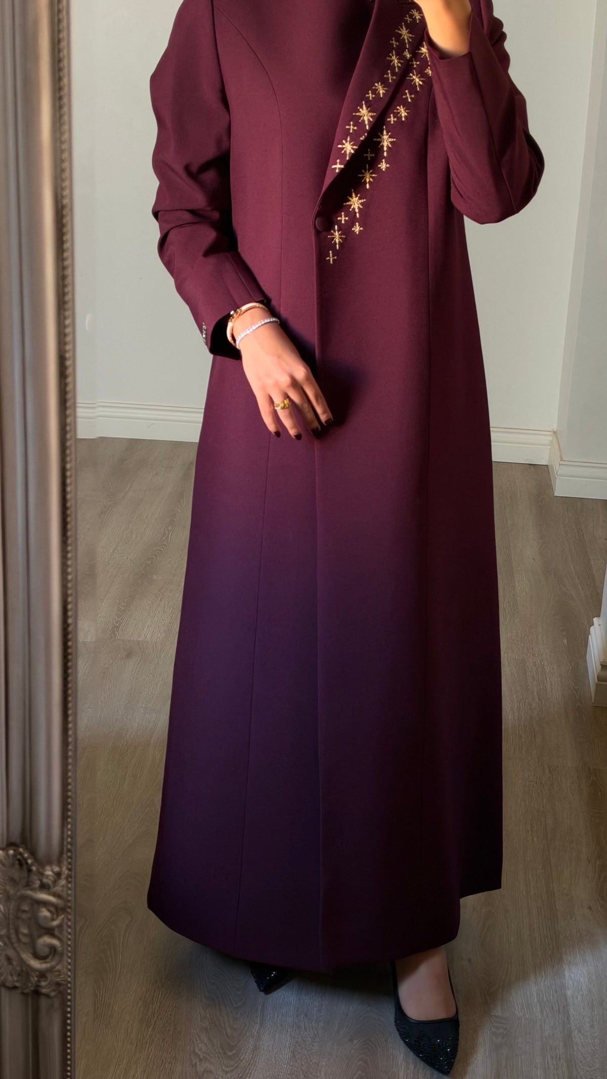 Burgundy Stars Blazer ✦ - Fall 26
